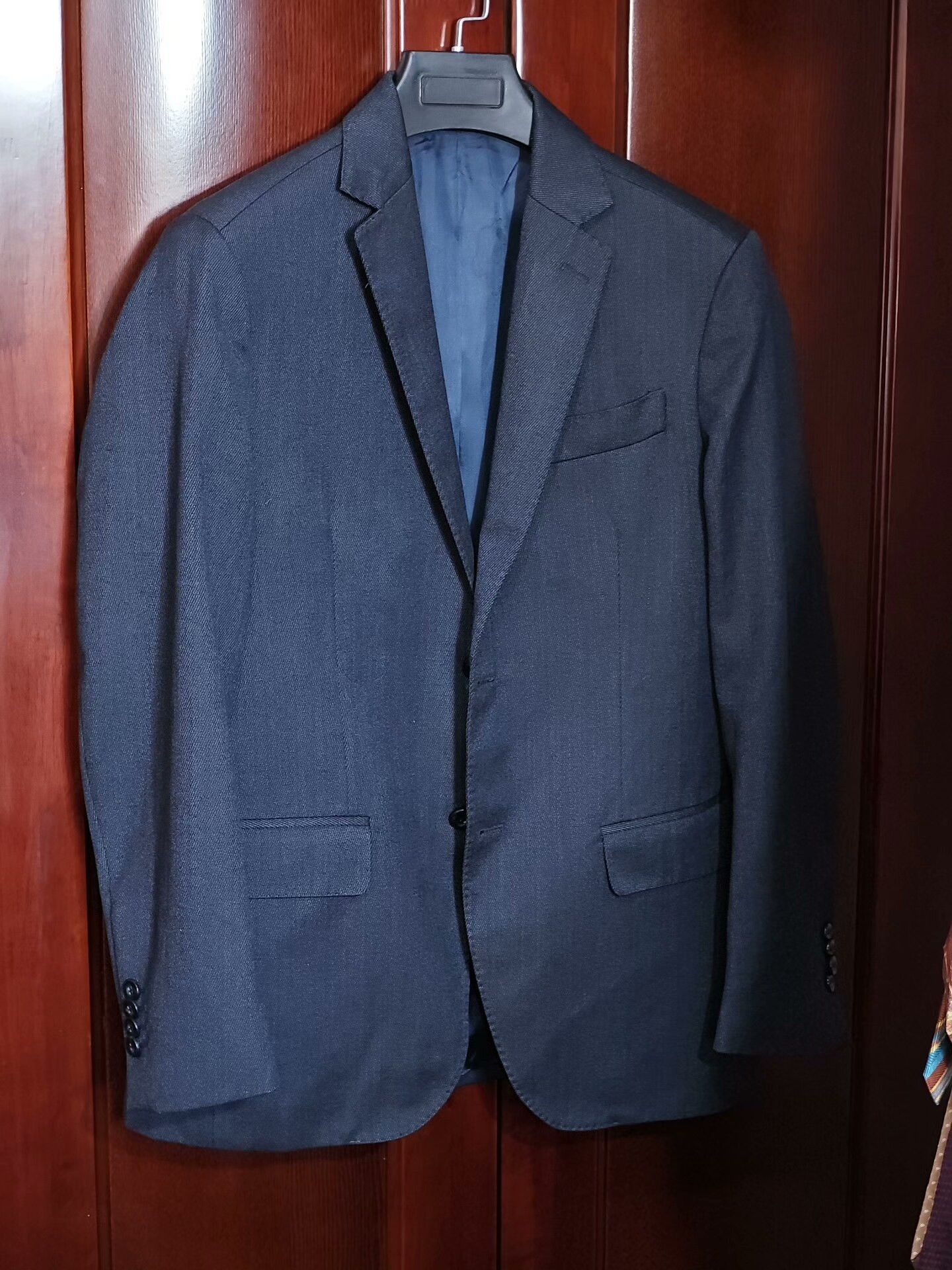 Luciano Barbera Italian Wool Cotton Casual Suit Jacket Size US S / EU 44-46 / 1 - 1 Thumbnail