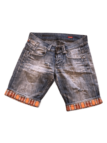 Miss Sixty Vintage Miss Sixty Streetwear Denim Shorts Size 28 Size 28" / US 6 / IT 42 - 1 Thumbnail