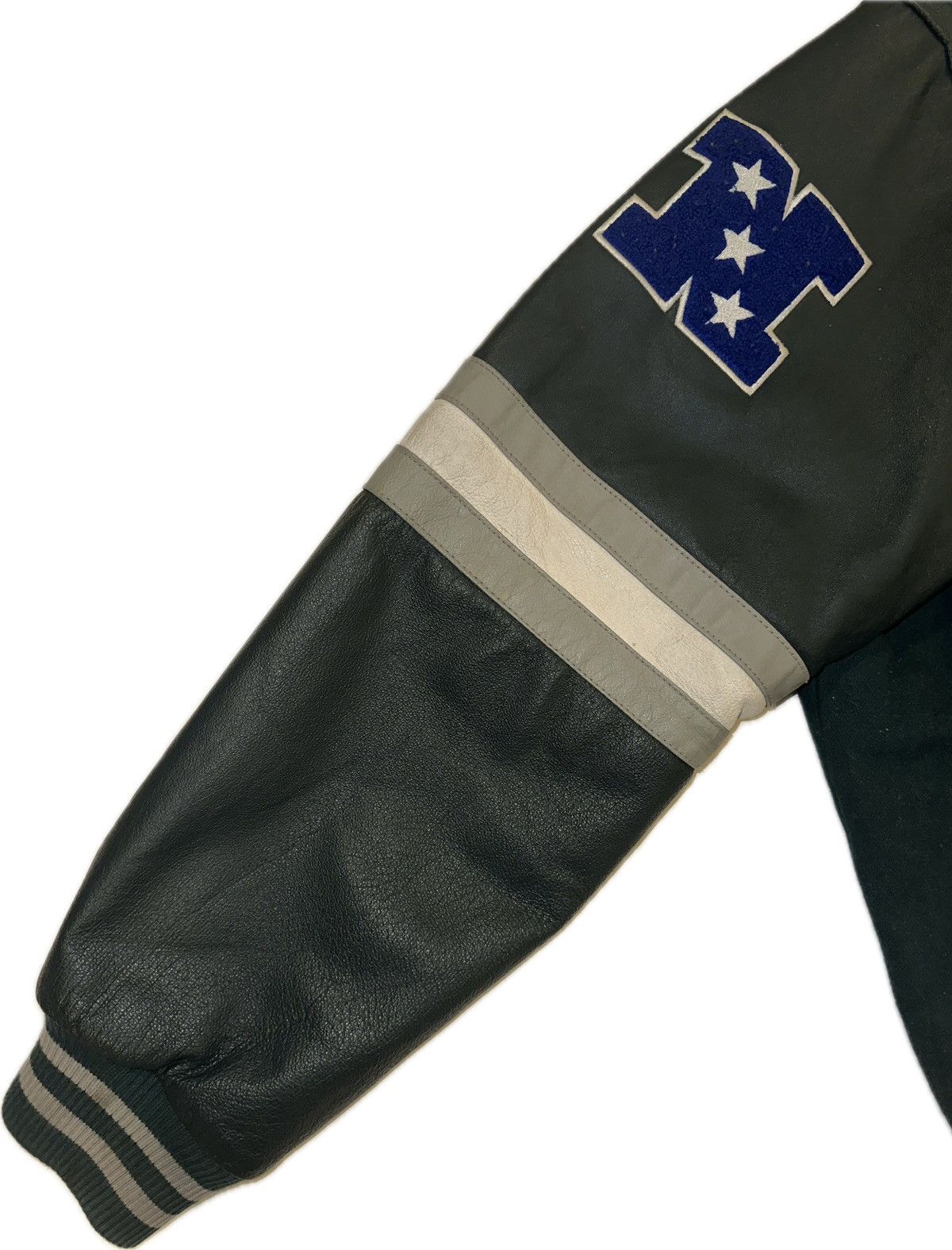 NFL Philadelphia Eagles Double Sided Varsity Jacket Size US XL / EU 56 / 4 - 5 Thumbnail