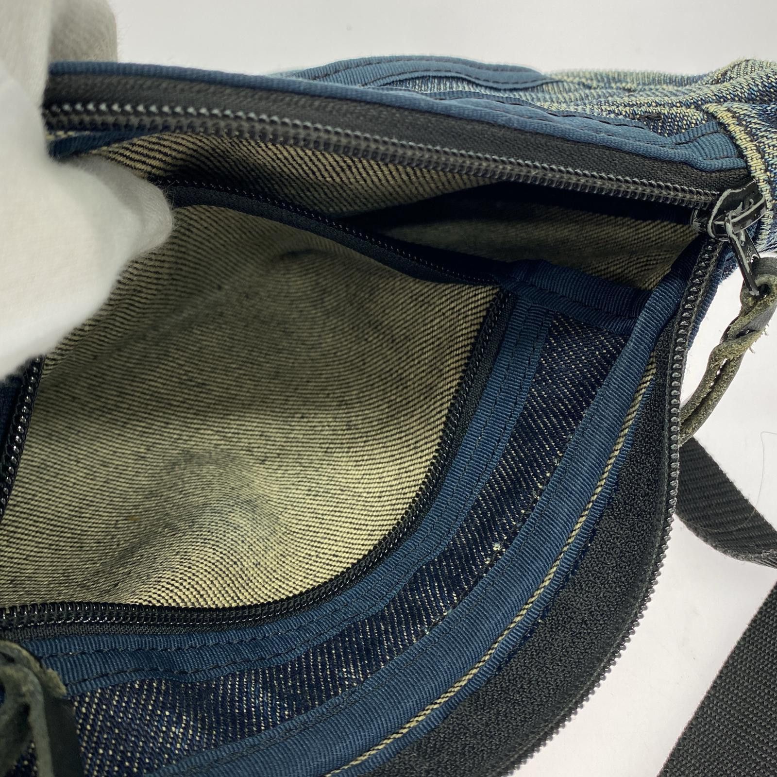 Iron Heart IRON HEART Denim Shoulder Bag Navy One Size Size ONE SIZE - 6 Thumbnail