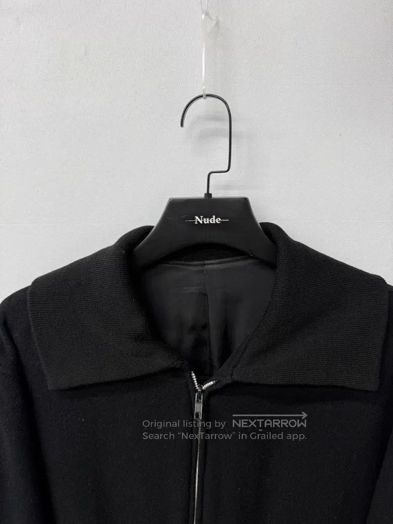 Yohji Yamamoto YOHJI YAMAMOTO Wool Tweed Coat Size US S / EU 44-46 / 1 - 4 Thumbnail