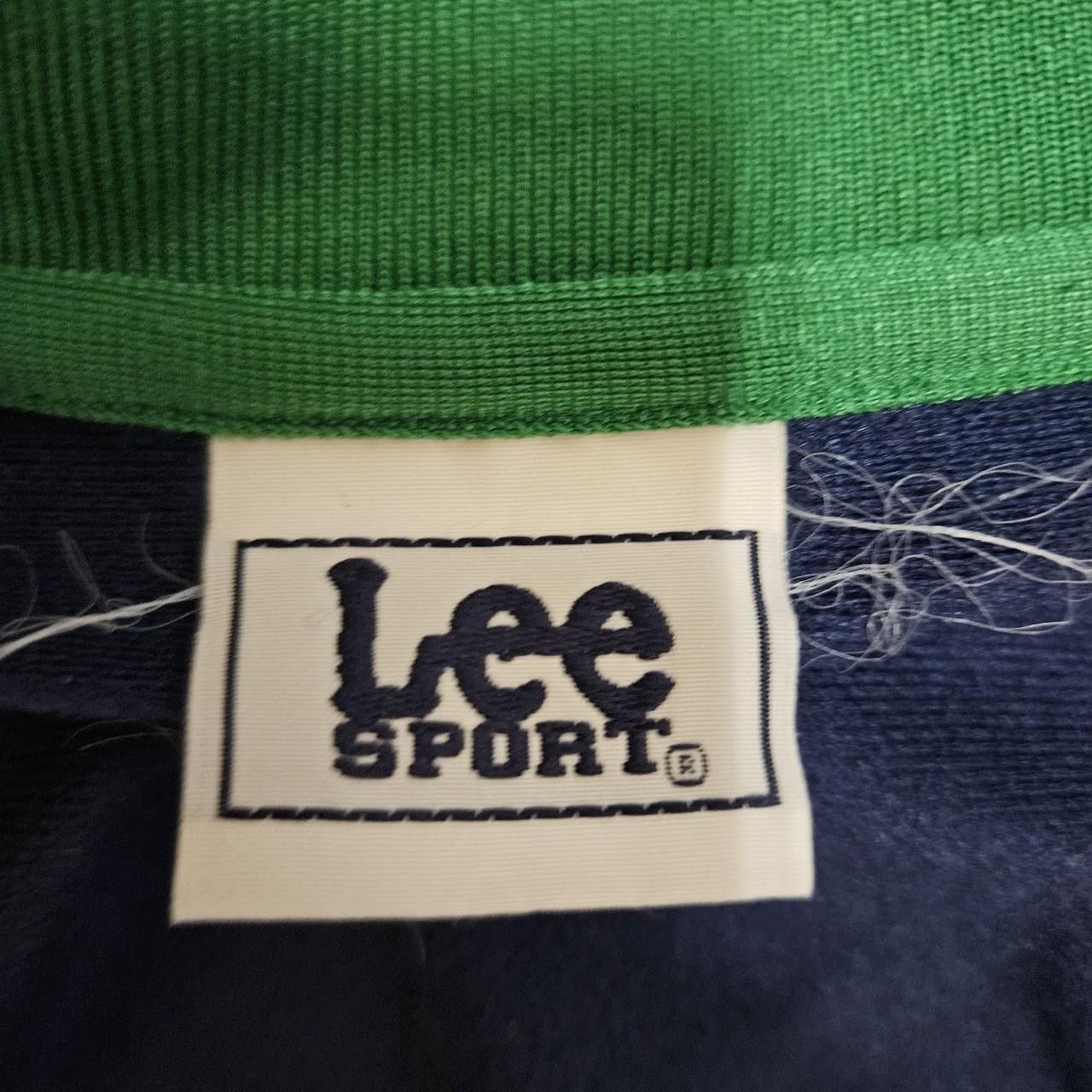 Lee Lee Sport Track Jacket Mens XL From 90s Vtg Sweater Full Zip Size US XL / EU 56 / 4 - 5 Thumbnail