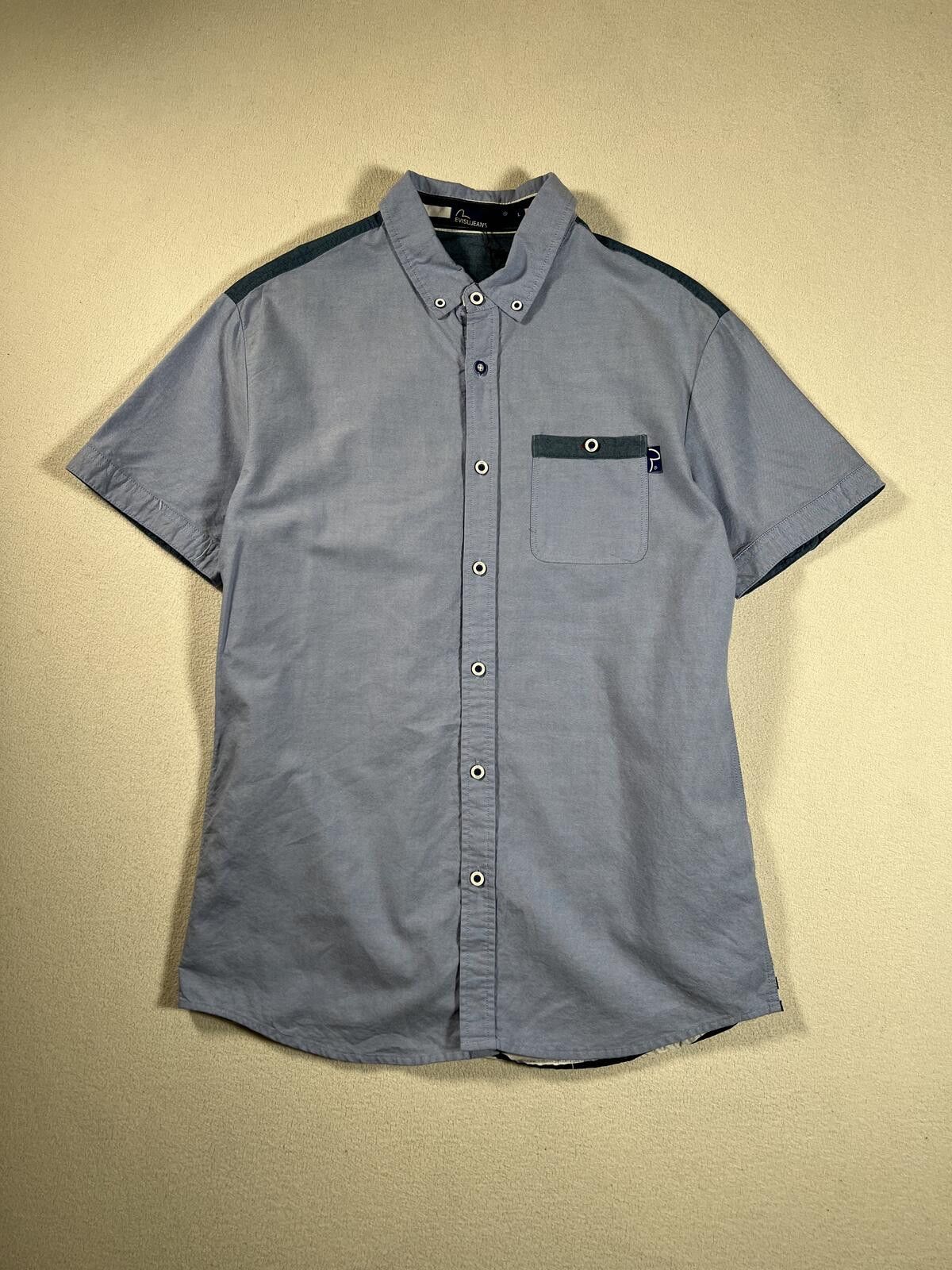 Evisu Evisu Japan Multi Coloured button Down Camp Shirt Size US L / EU 52-54 / 3 - 1 Thumbnail