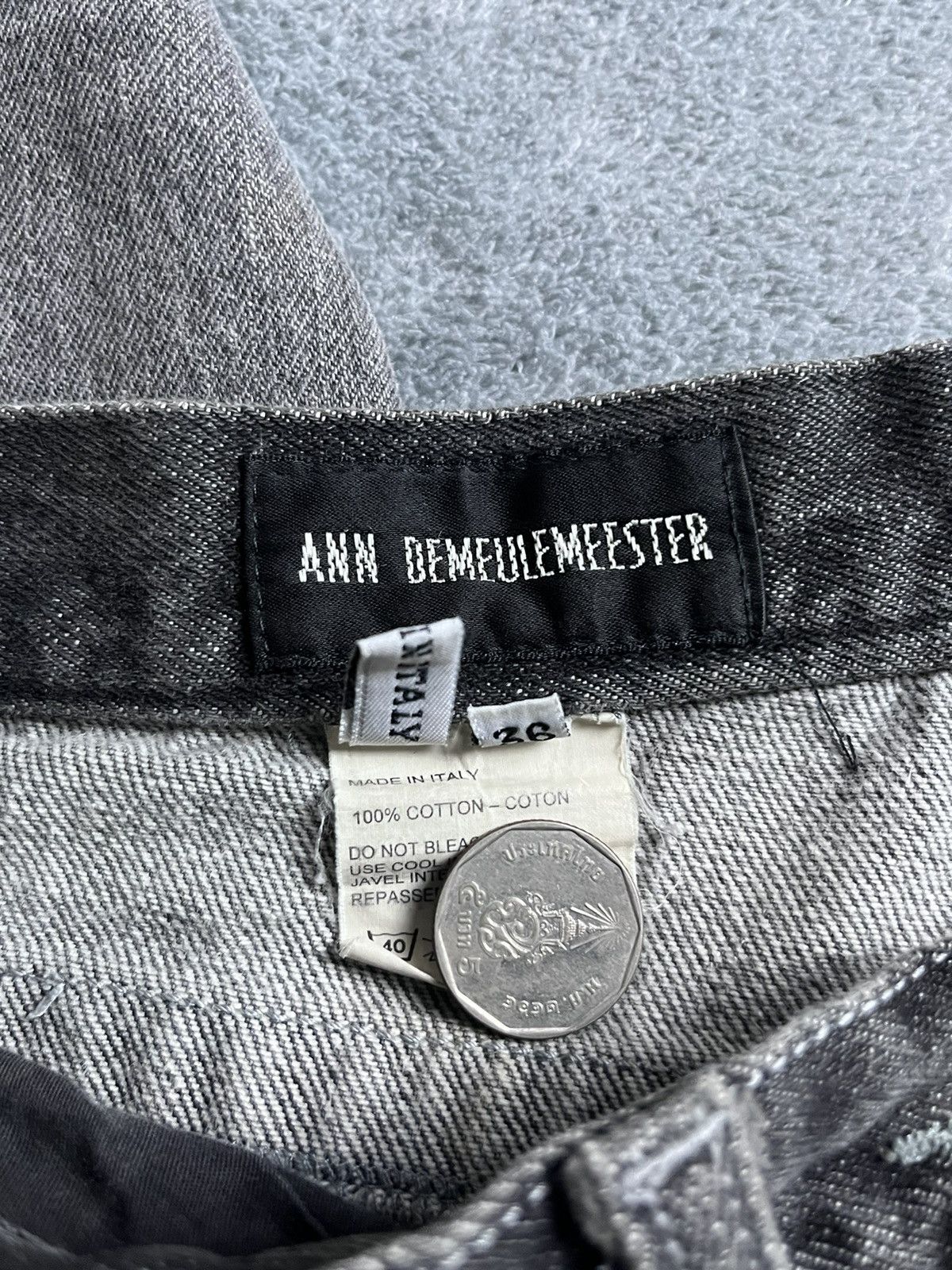 Ann Demeulemeester Ann demeulemeester - Archive Washed Jeans Size 27" / US 4 / IT 40 - 10 Thumbnail