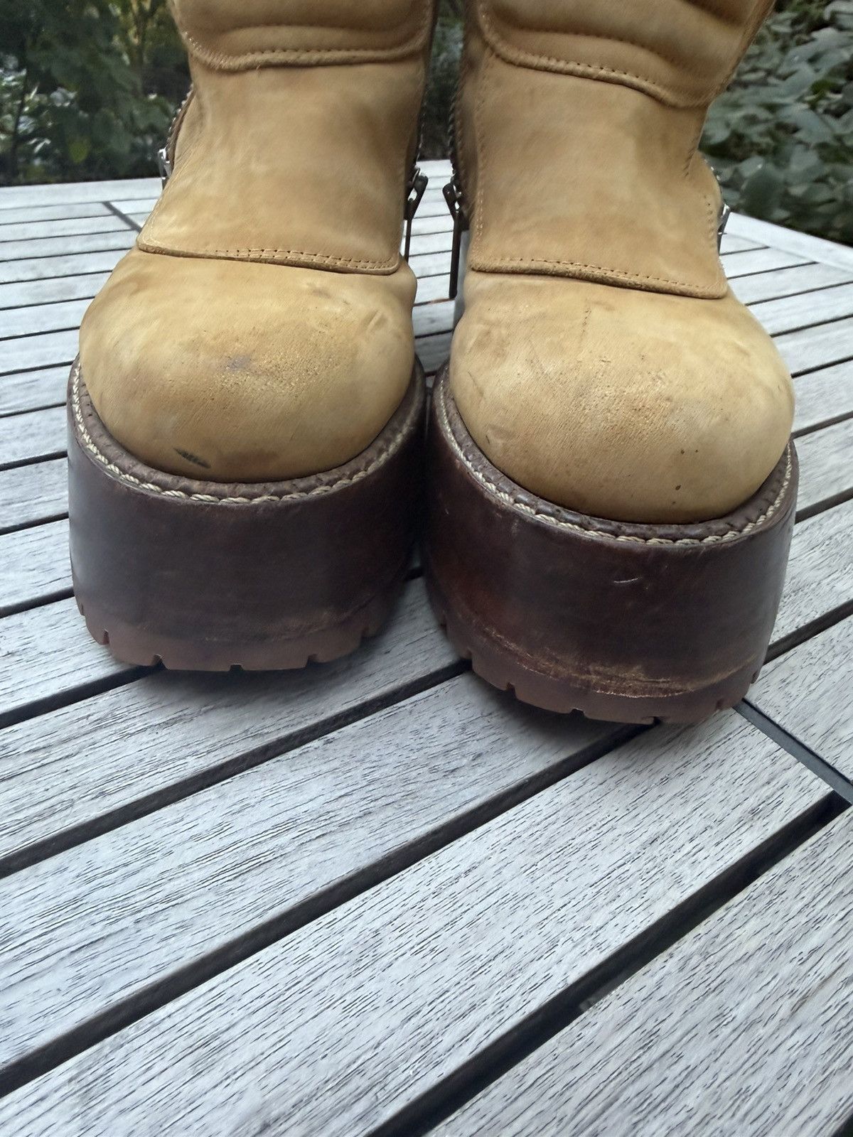 Hood By Air FW14 Hood By Air Suede Centaur Boots Size US 9 / EU 42 - 6 Thumbnail