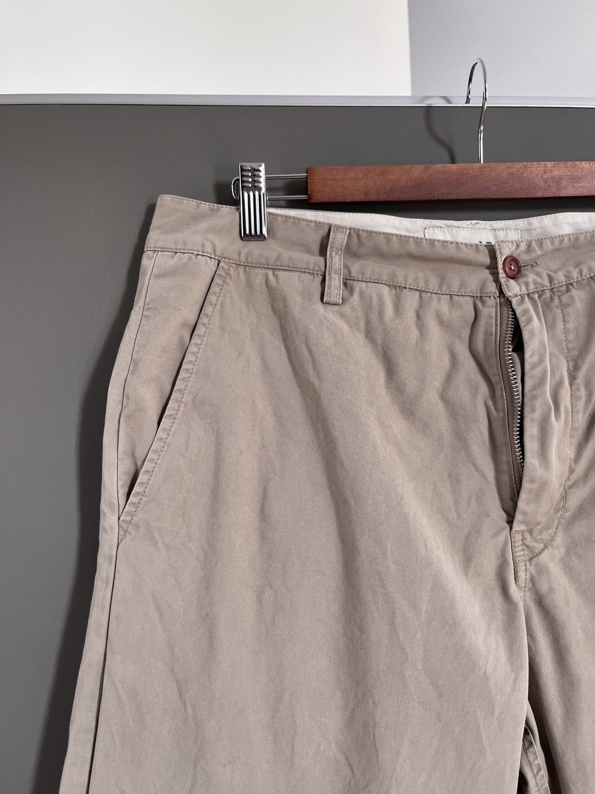 Universal Works Universal Works Beige Slim Chino Pants Size US 34 / EU 50 - 3 Thumbnail