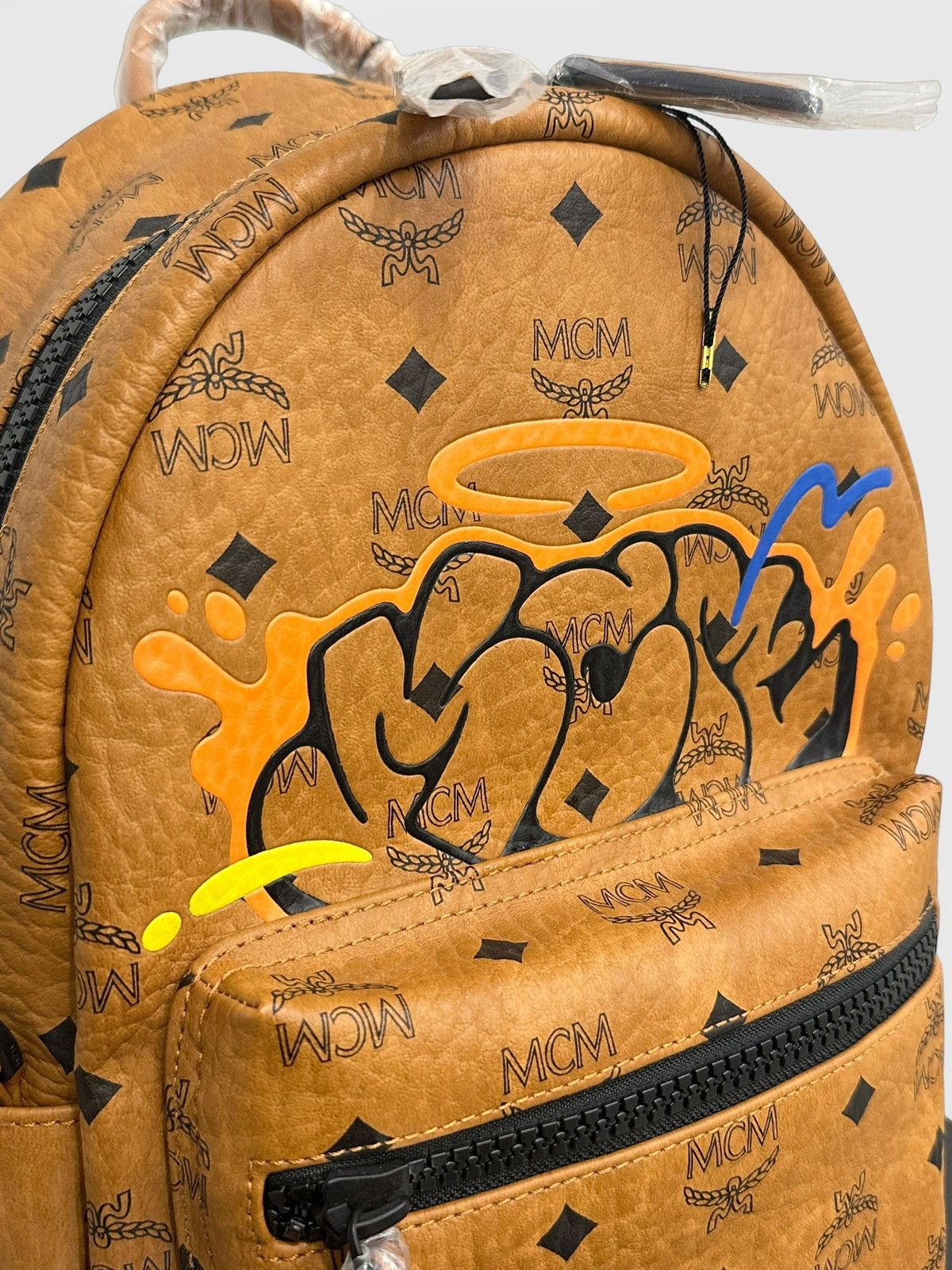 MCM MCM X SAMBYPEN STARK BACKPACK GRAFFITI EDITION Size ONE SIZE - 5 Thumbnail