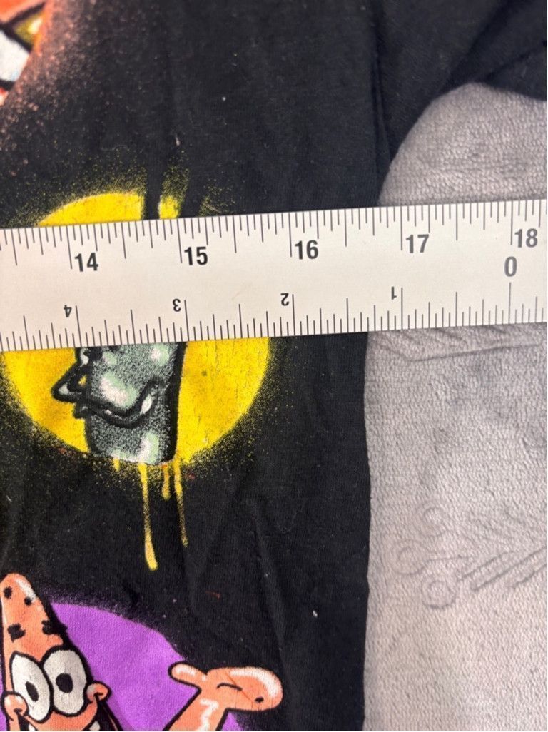 Nickelodeon Men's Nickelodeon Spongebob T-Shirt, Size S Black Multicolor Size US S / EU 44-46 / 1 - 4 Thumbnail