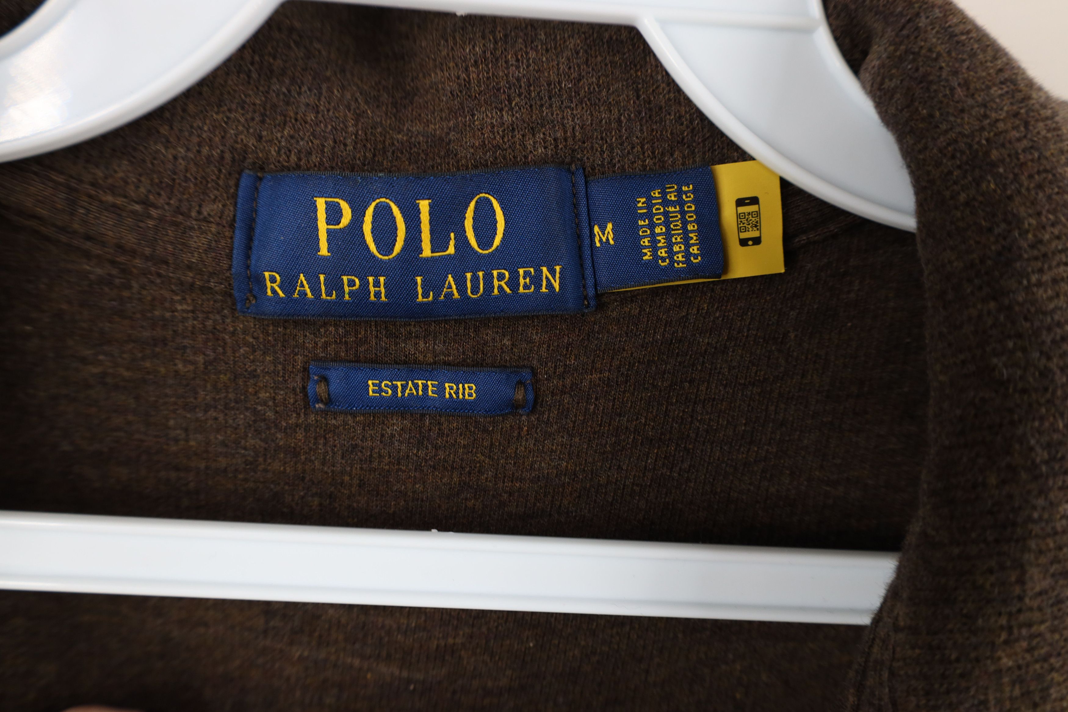 Ralph Lauren Vintage Ralph Lauren Estate Rib Ribbed Knit Half Zip Sweater Size US M / EU 48-50 / 2 - 7 Thumbnail