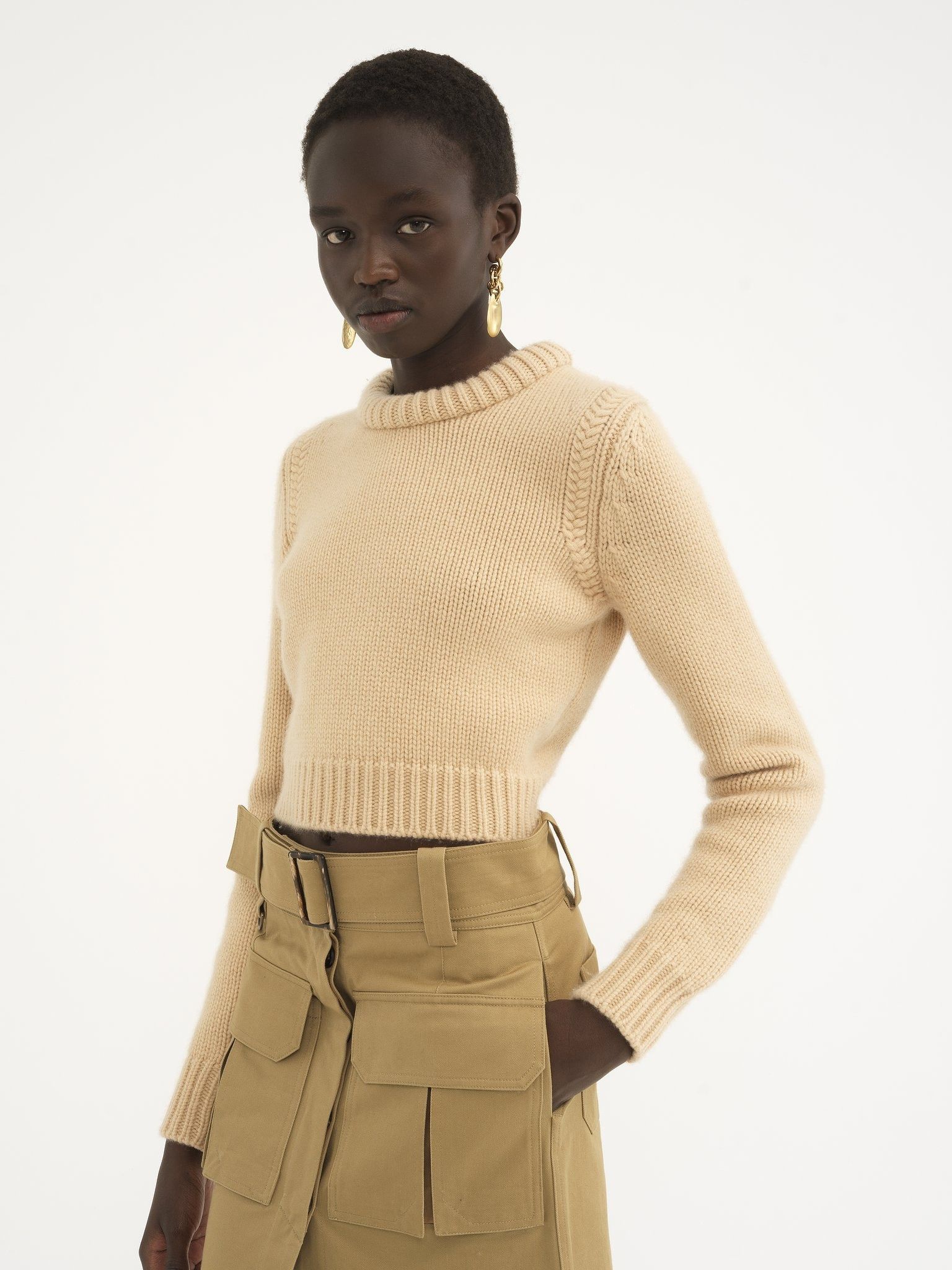 Chloe o1loc1c11025 Pullover in Ultimate Nude Size S / US 4 / IT 40 - 3 Thumbnail