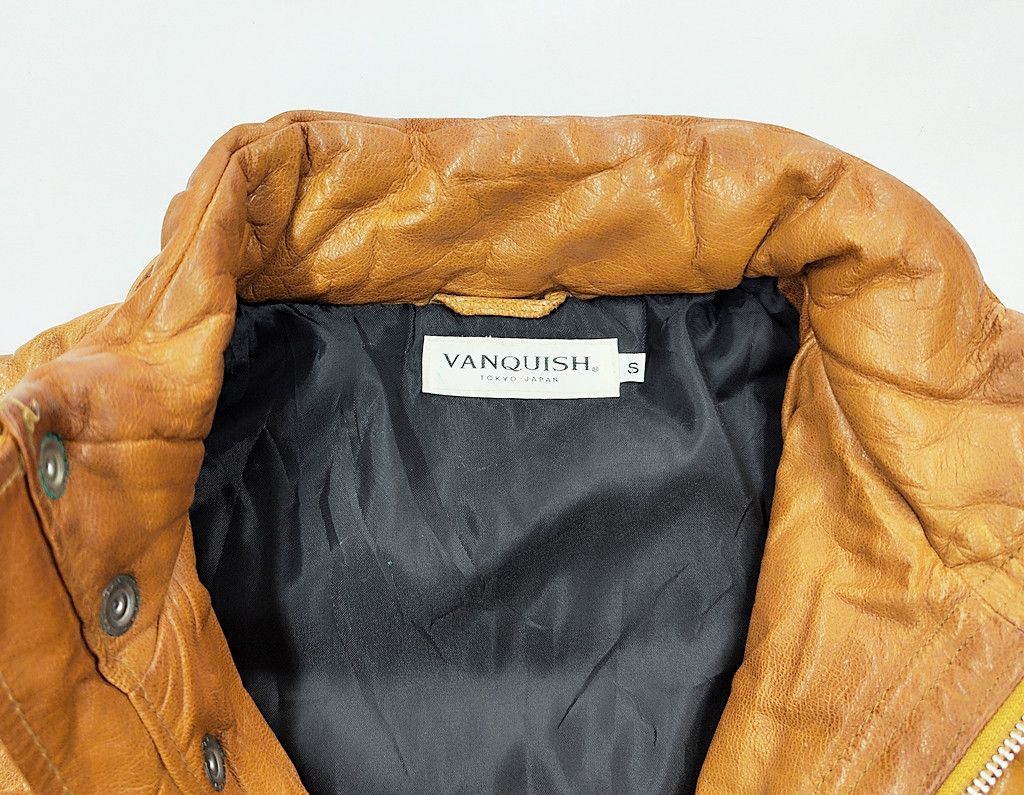 Vanquish VANQUISH Tokyo leather jacket puffer hoody Size US S / EU 44-46 / 1 - 2 Thumbnail