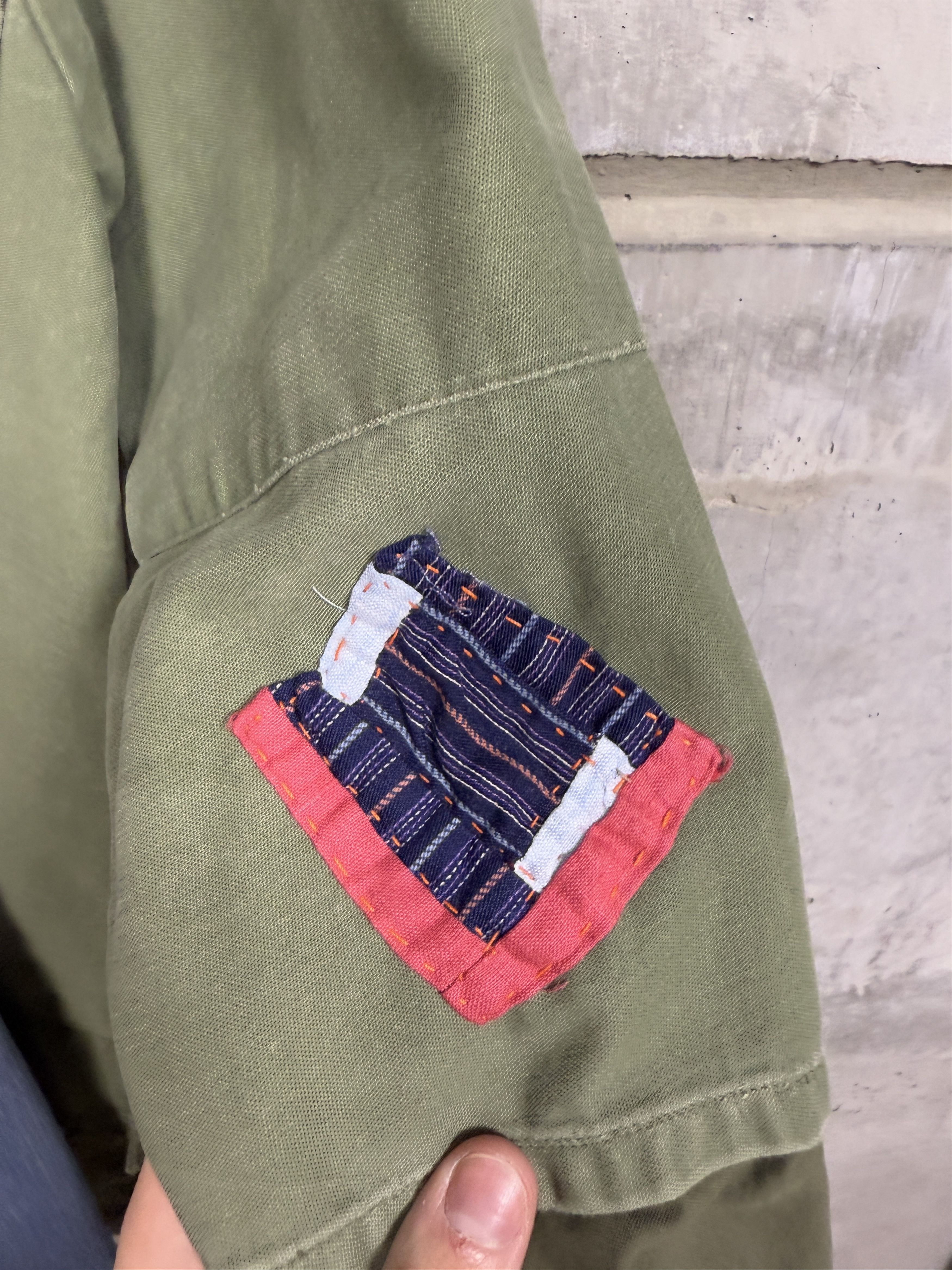 Greg Lauren Greg Lauren Gees Bend Army GL 1 Kimono Jacket Size US M / EU 48-50 / 2 - 9 Thumbnail