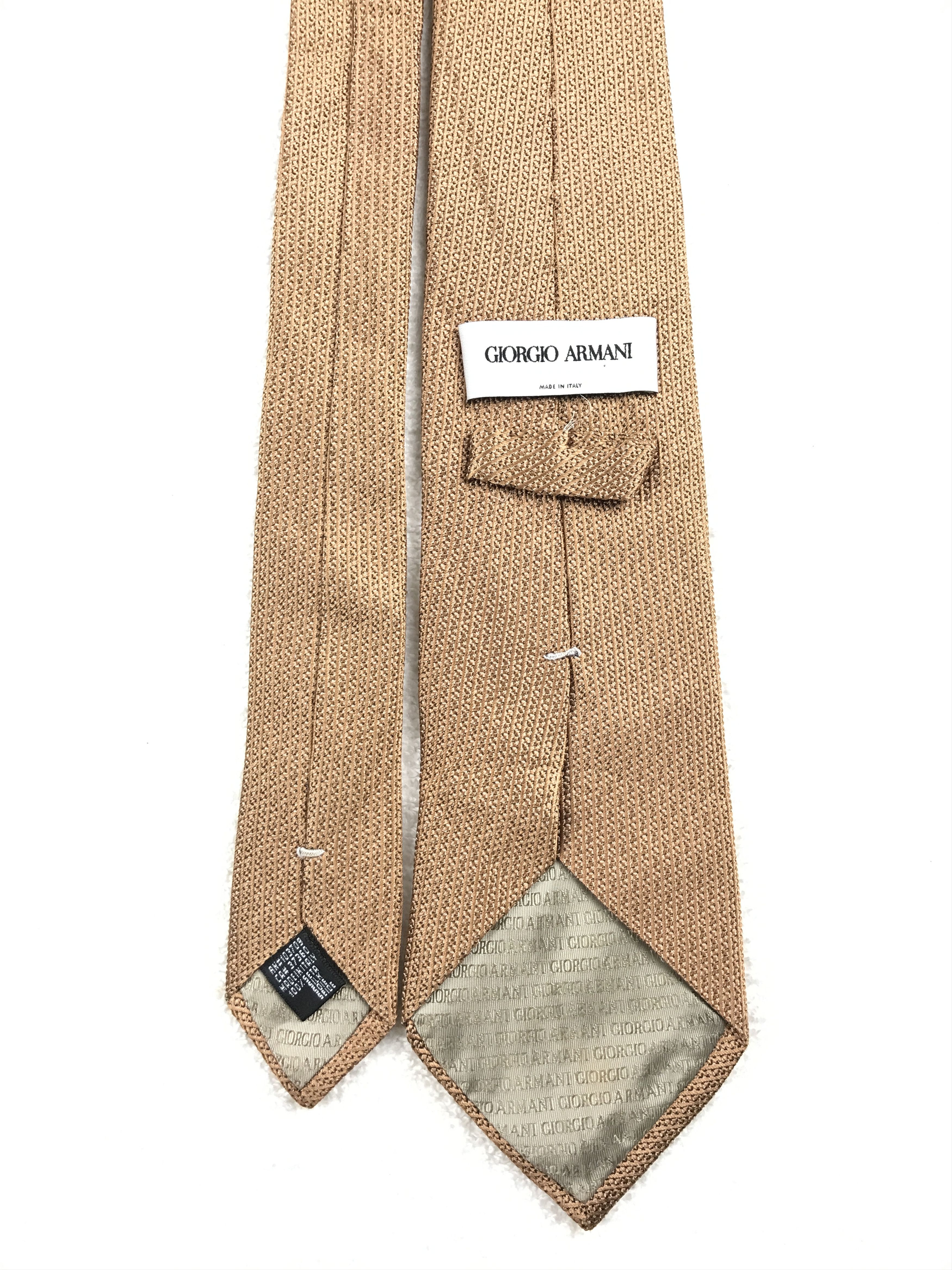 Giorgio Armani × Vintage Vintage Giorgio Armani Silk Necktie Size ONE SIZE - 4 Thumbnail