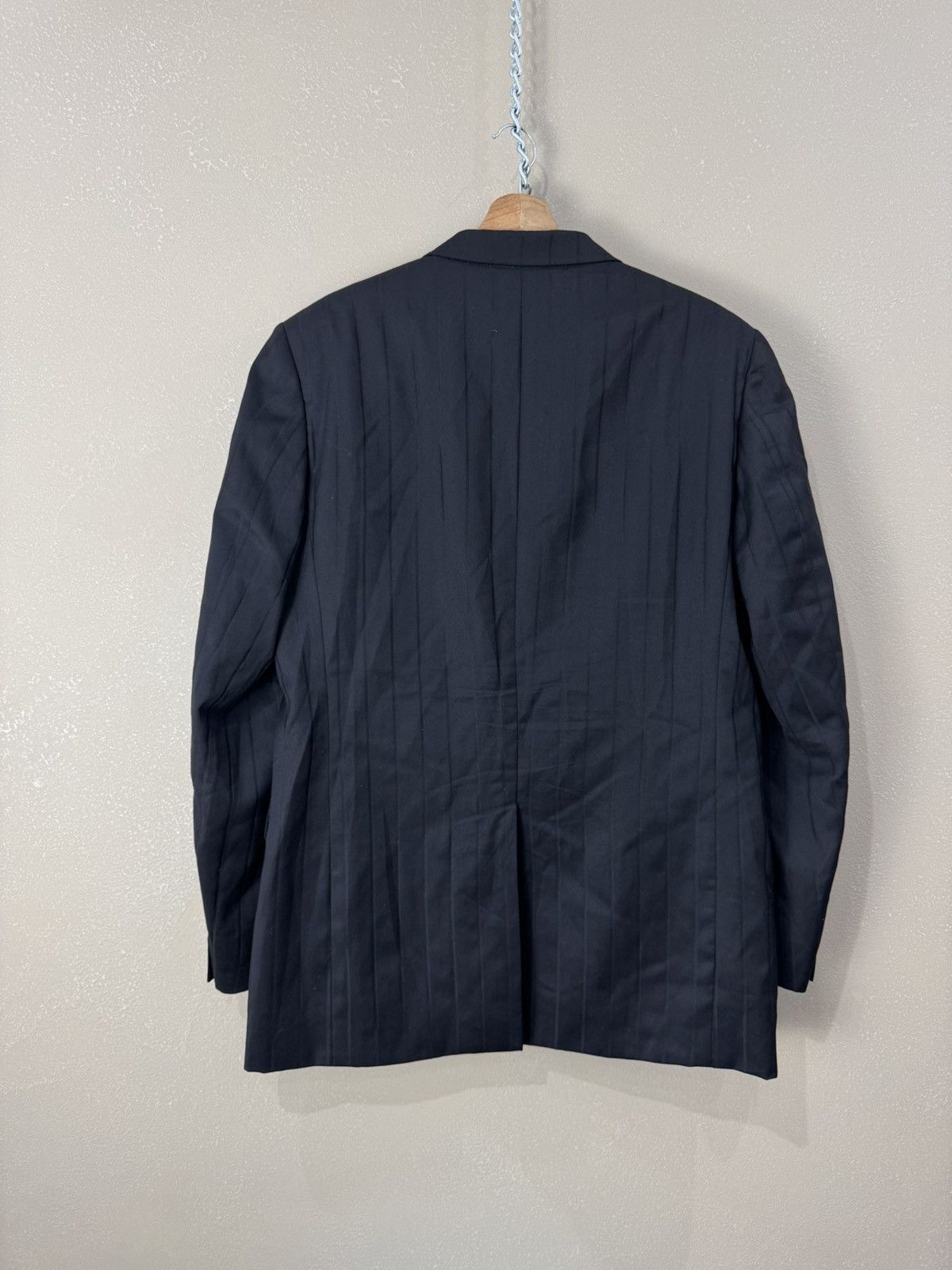 Dolce & Gabbana DOLCE & GABBANA Jacket Coat Blazer Striped Luxury Oversize Size 52R - 2 Thumbnail