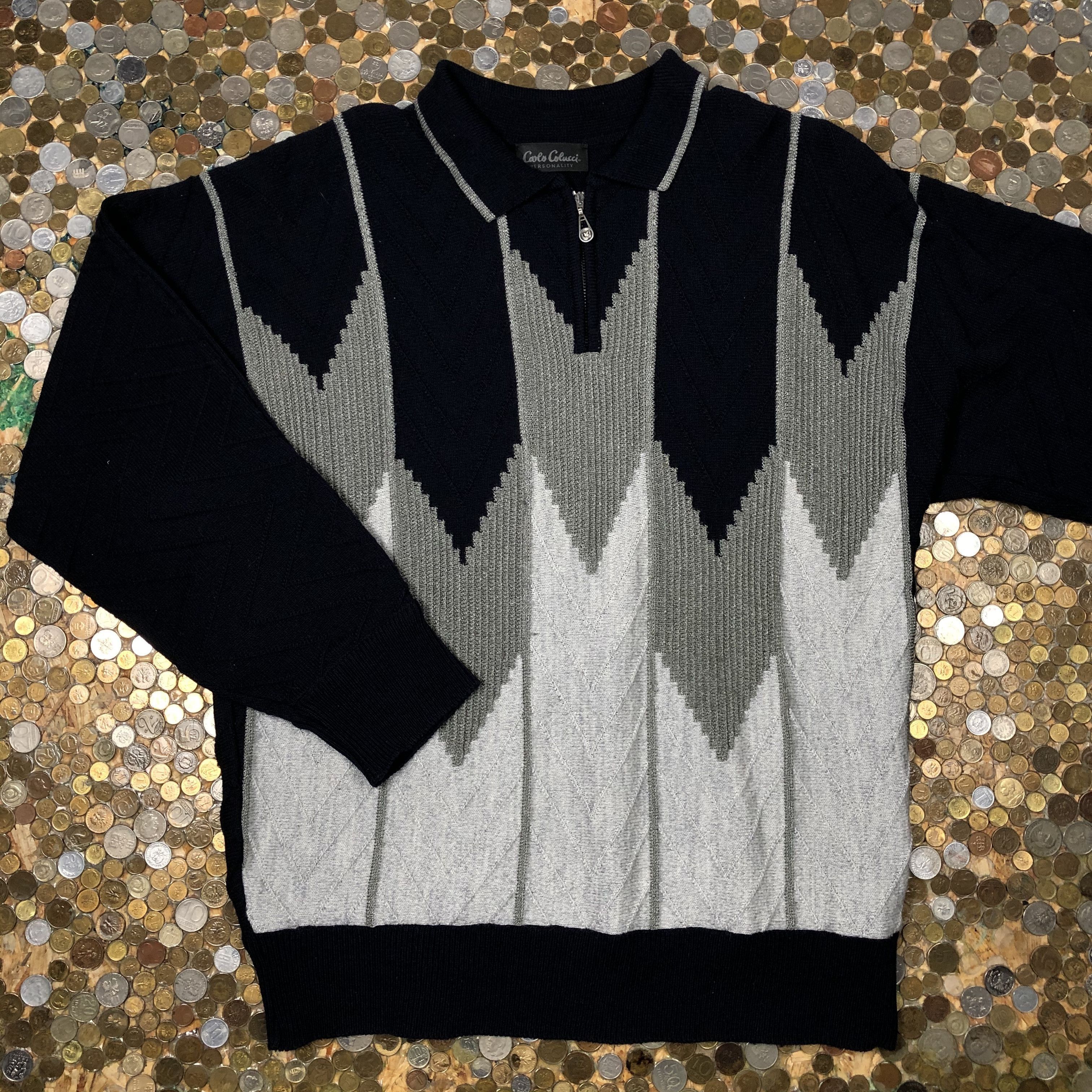 Carlo Colucci Carlo Colluci Vintage Sweater 90's Size US L / EU 52-54 / 3 - 1 Thumbnail