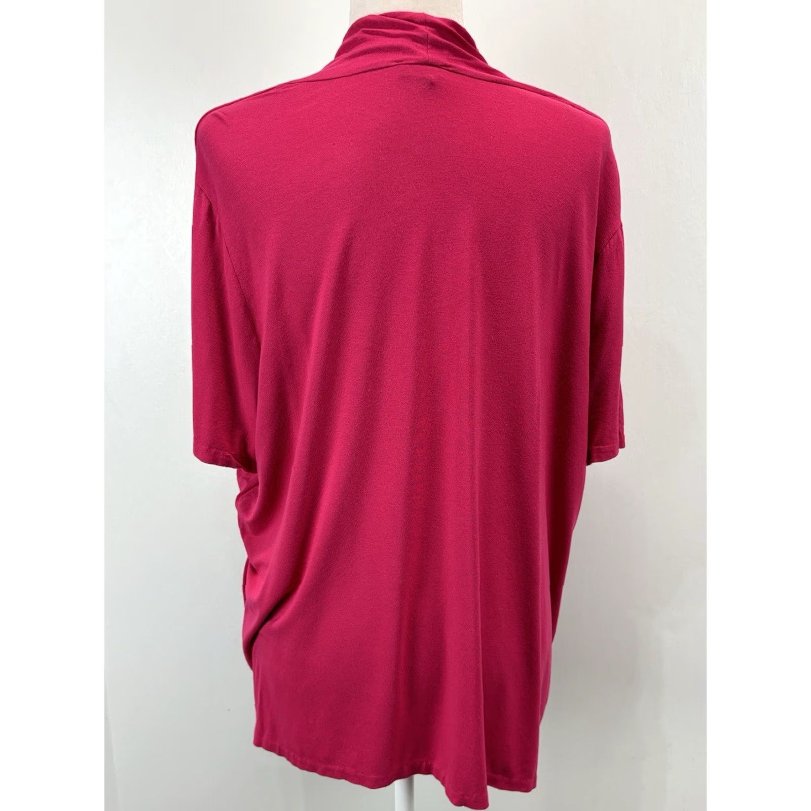 Talbots Talbots T-Shirt Pink Short Sleeve V-Neck 3XP Petites Women Stretch Basic Casual Shirt Size XXL / US 16-18 / IT 52-54 - 3 Thumbnail