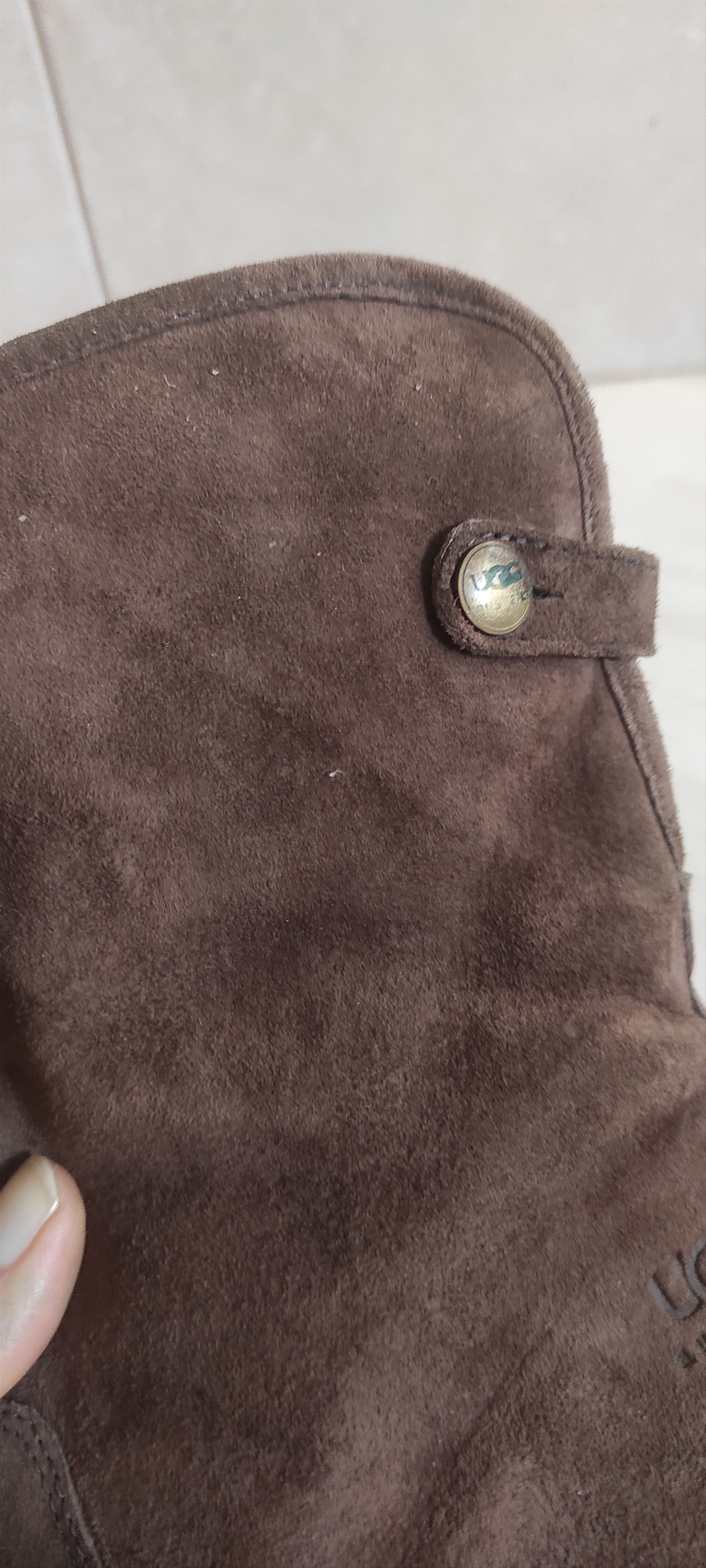Ugg UGG Women’s Brown Suede Leather Studded Clog Booties Size US 8 / IT 38 - 17 Thumbnail