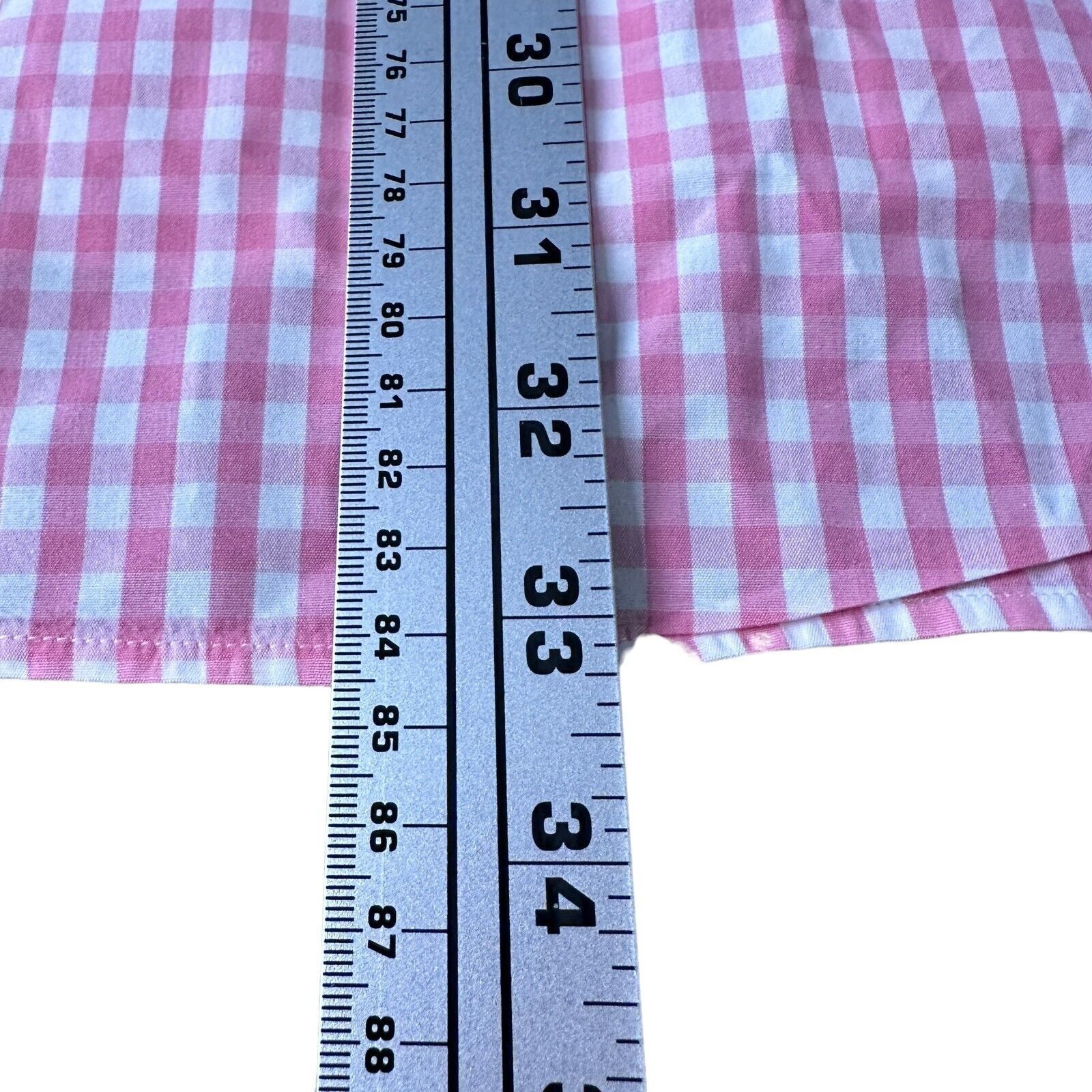 The Unbranded Brand Harvie & Hudson Shirt Men’s Large Pink Gingham 100% Cotton Size US L / EU 52-54 / 3 - 9 Thumbnail