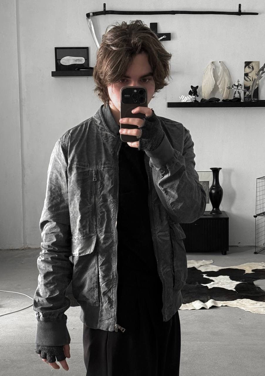 Transit Uomo Transit Uomo Object Dyed Light Bomber Jacket Size US M / EU 48-50 / 2 - 3 Thumbnail