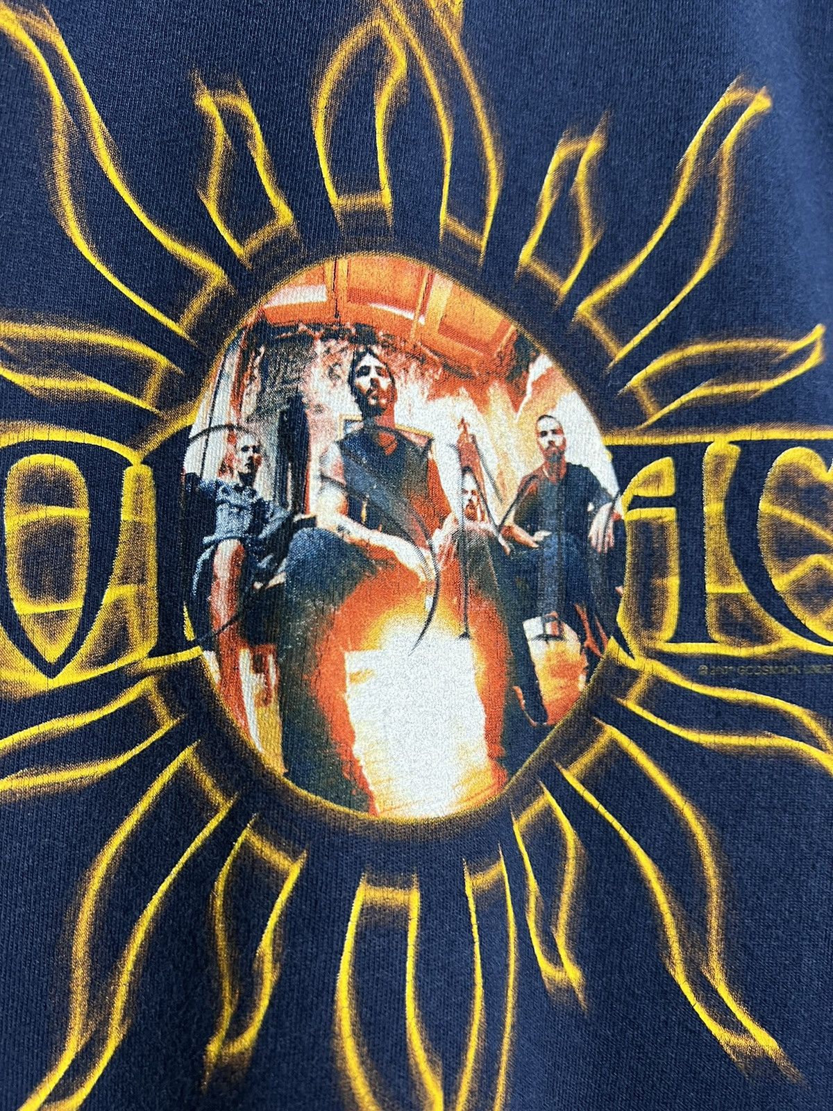 Band Tees × Vintage Vintage 2000s Godsmack Band Tee Size US M / EU 48-50 / 2 - 3 Thumbnail