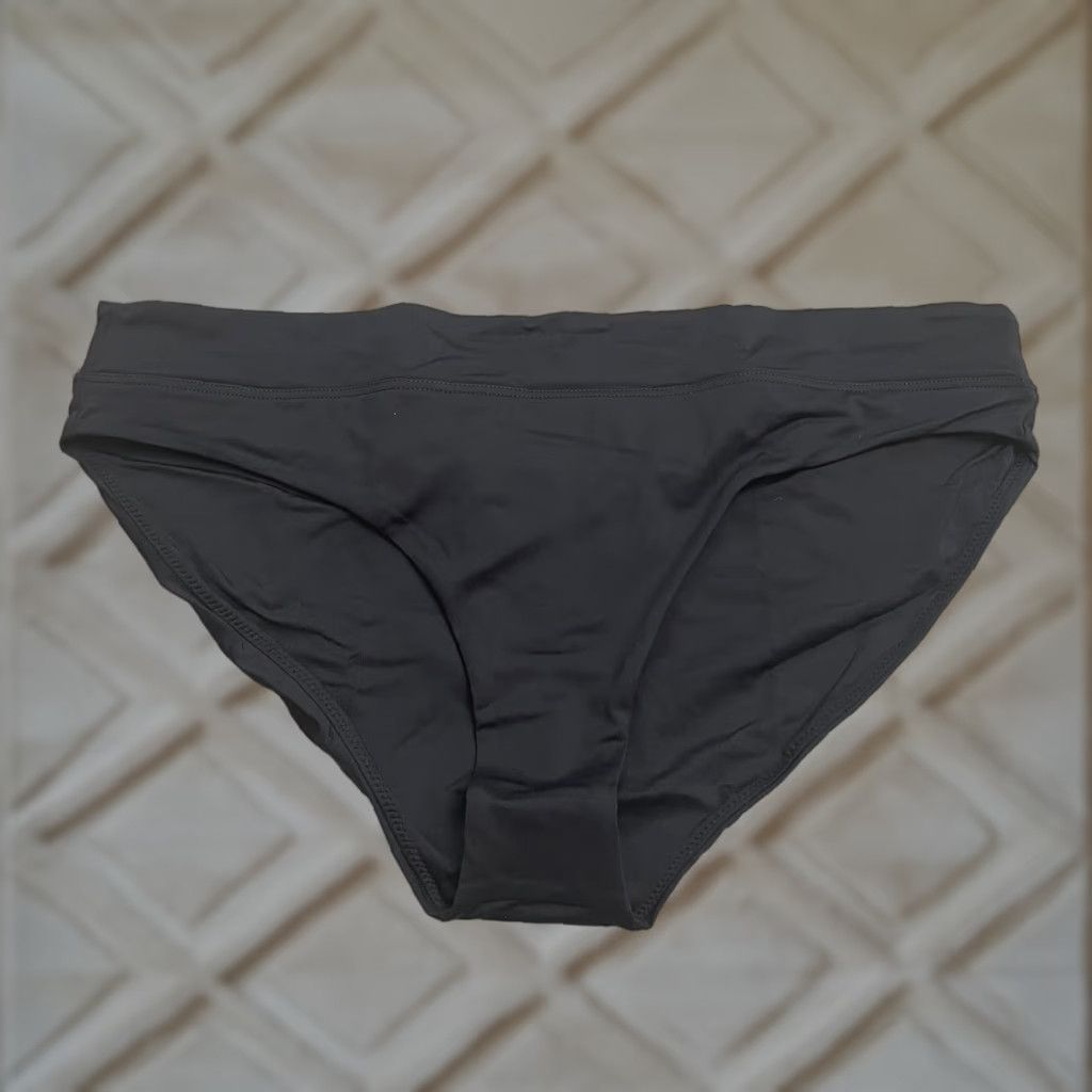 Prana prAna Bikini Bottom Womens Size M Solid Black Nylon Swimwear Beach Stretch Size 32" / US 10 / IT 46 - 1 Thumbnail