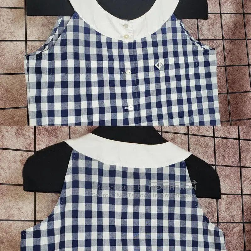 Dior Dior Summer Blue Check Cotton T. Size M / US 6-8 / IT 42-44 - 3 Thumbnail