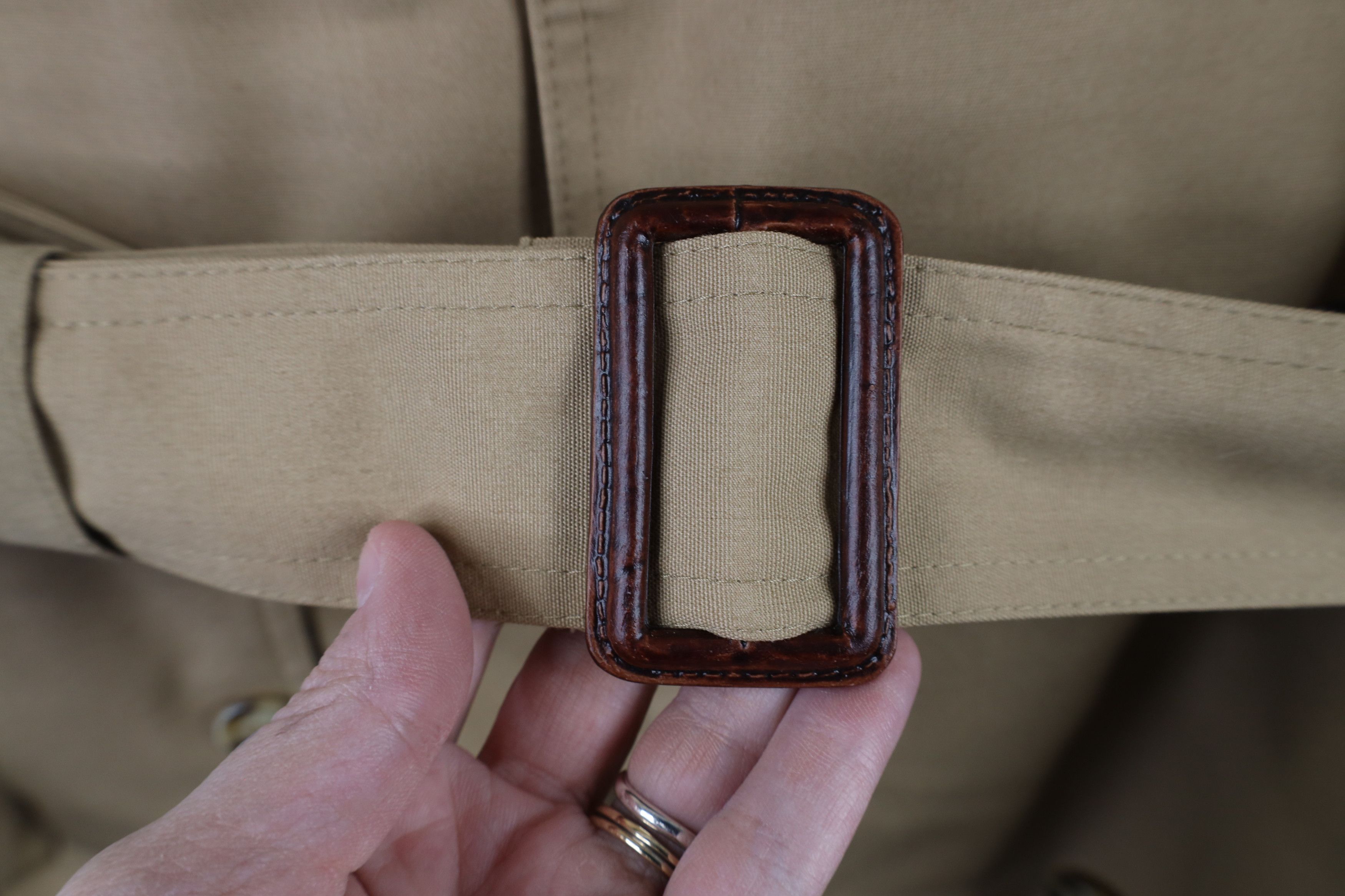 Vintage Vintage 90s Streetwear Heavyweight Trench Coat Rain Jacket Size US L / EU 52-54 / 3 - 5 Thumbnail