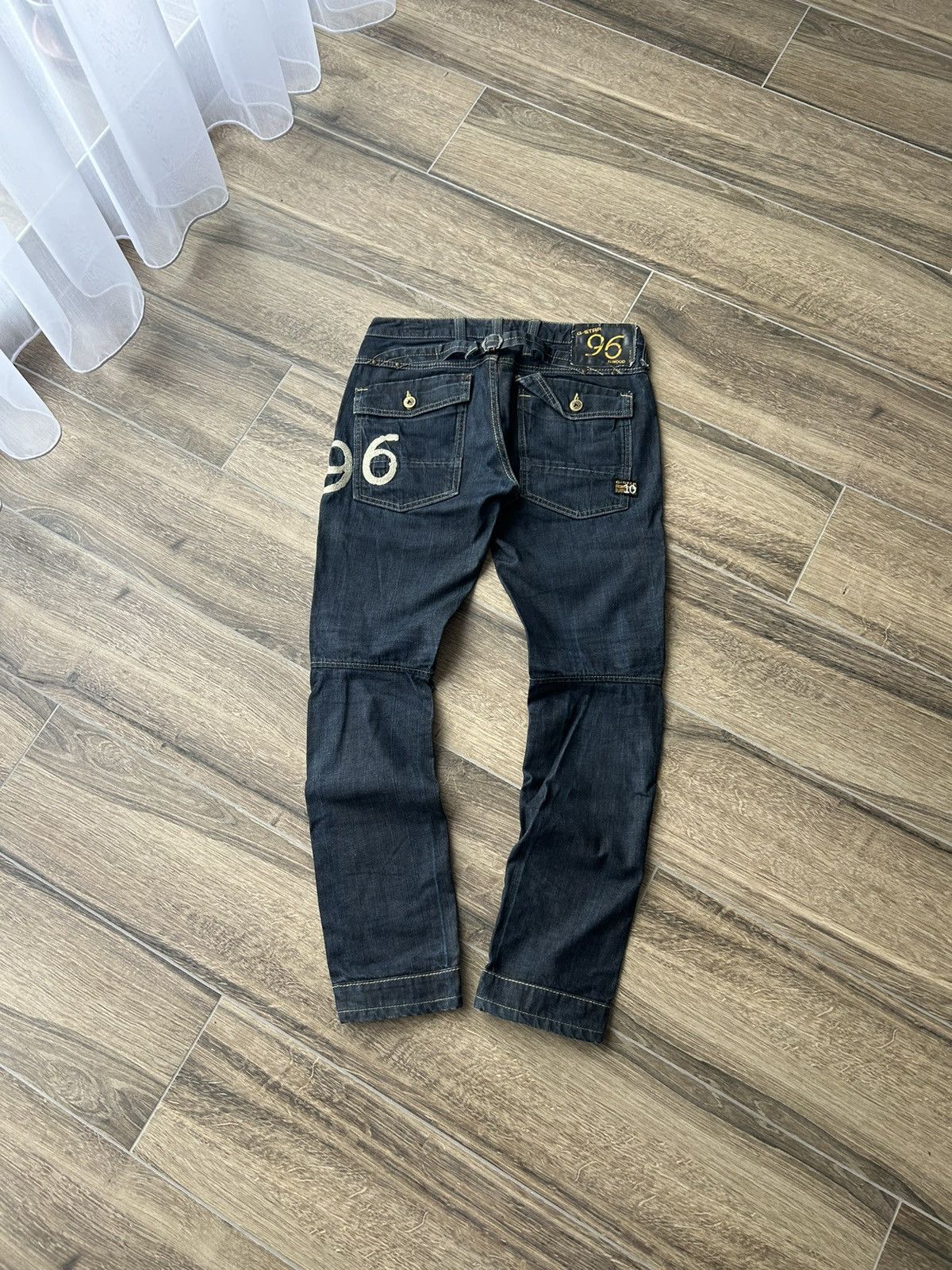 G-Star × Vintage Vintage G star Raw 96 elwood mens jeans Size US 29 - 1 Thumbnail