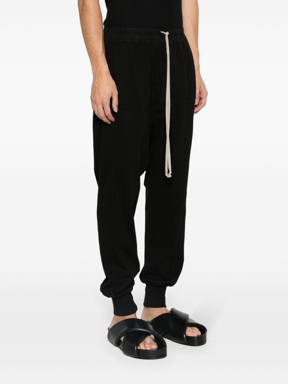 Rick Owens o1y0325 Jogger & Sweatpant in Black Size US 30 / EU 46 - 3 Thumbnail
