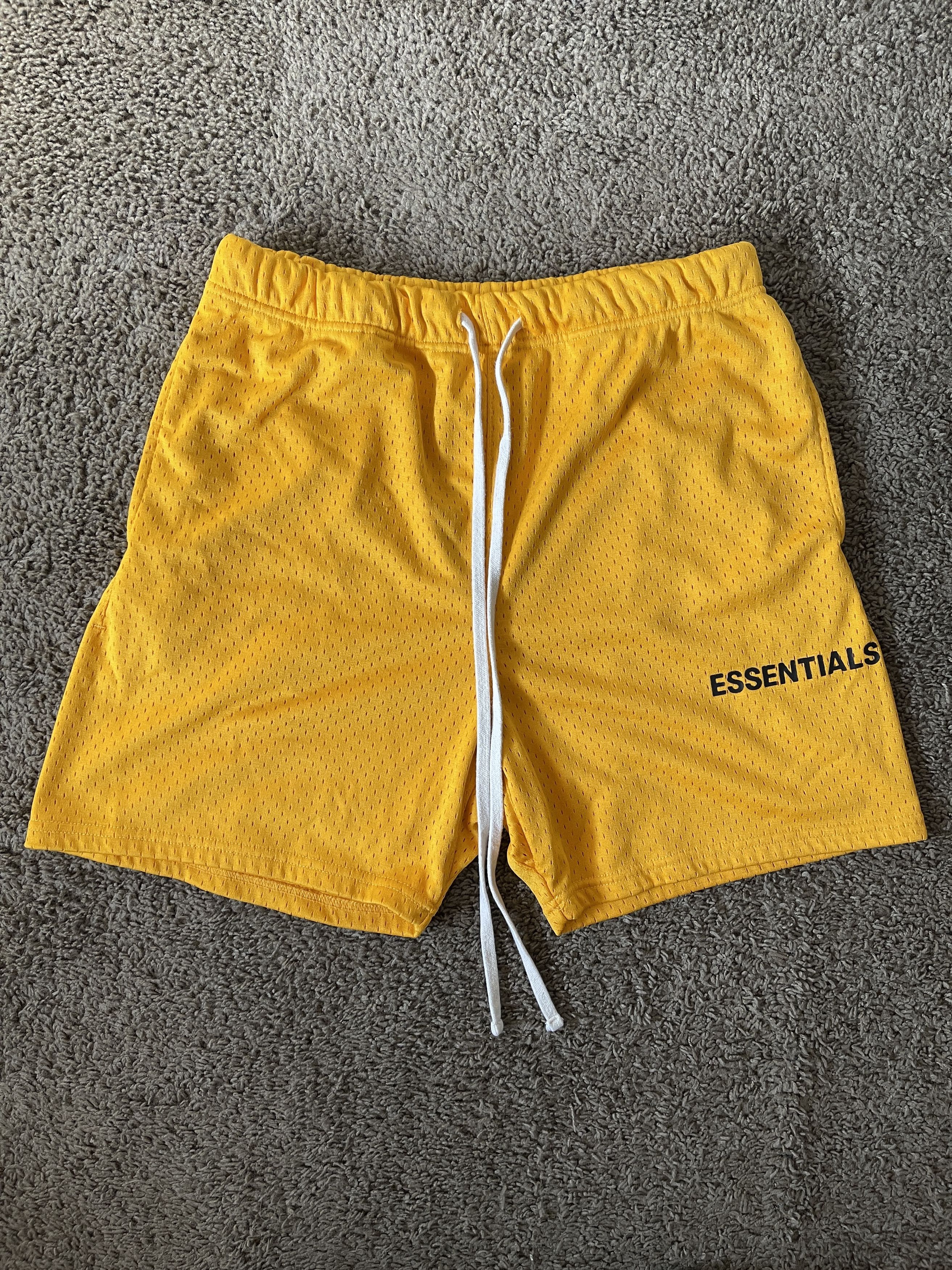 Fear Of God Essentials Mesh Shorts | Grailed