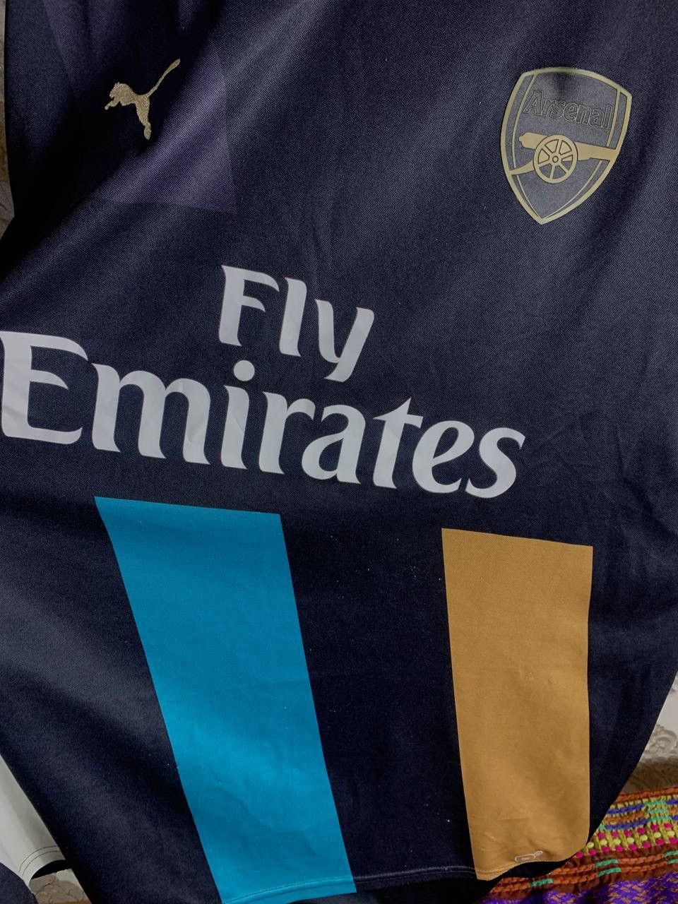 Puma × Vintage VERY RARE PUMA FC ARSENAL LONDON ENGLAND SOCCER JERSEY Y2K Size US XL / EU 56 / 4 - 3 Thumbnail