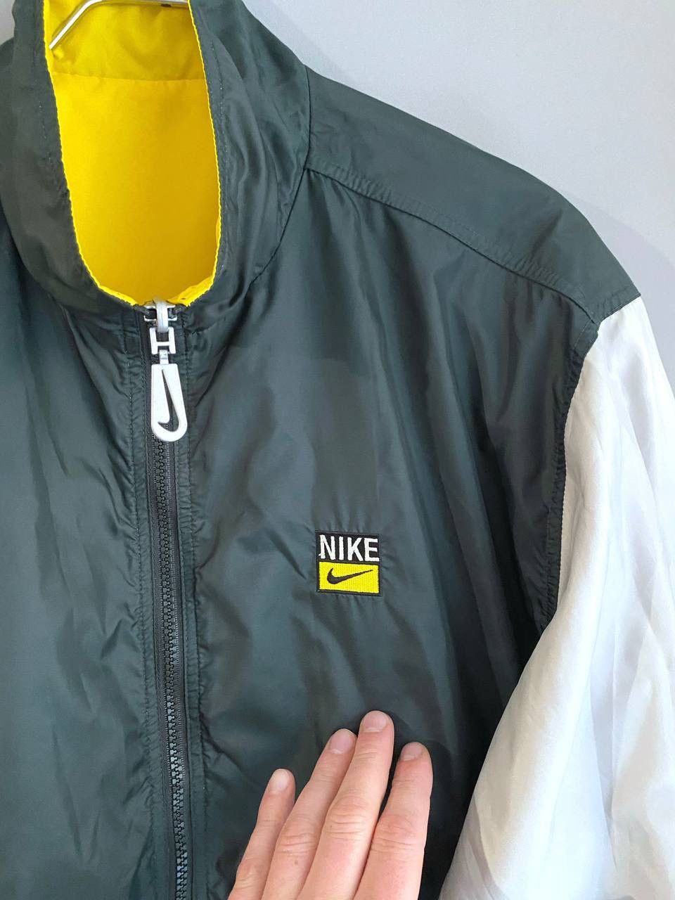 Nike Vintage Nike 90s Men's Bilateral Nylon Track Jacket Y2K, M Size US M / EU 48-50 / 2 - 18 Thumbnail