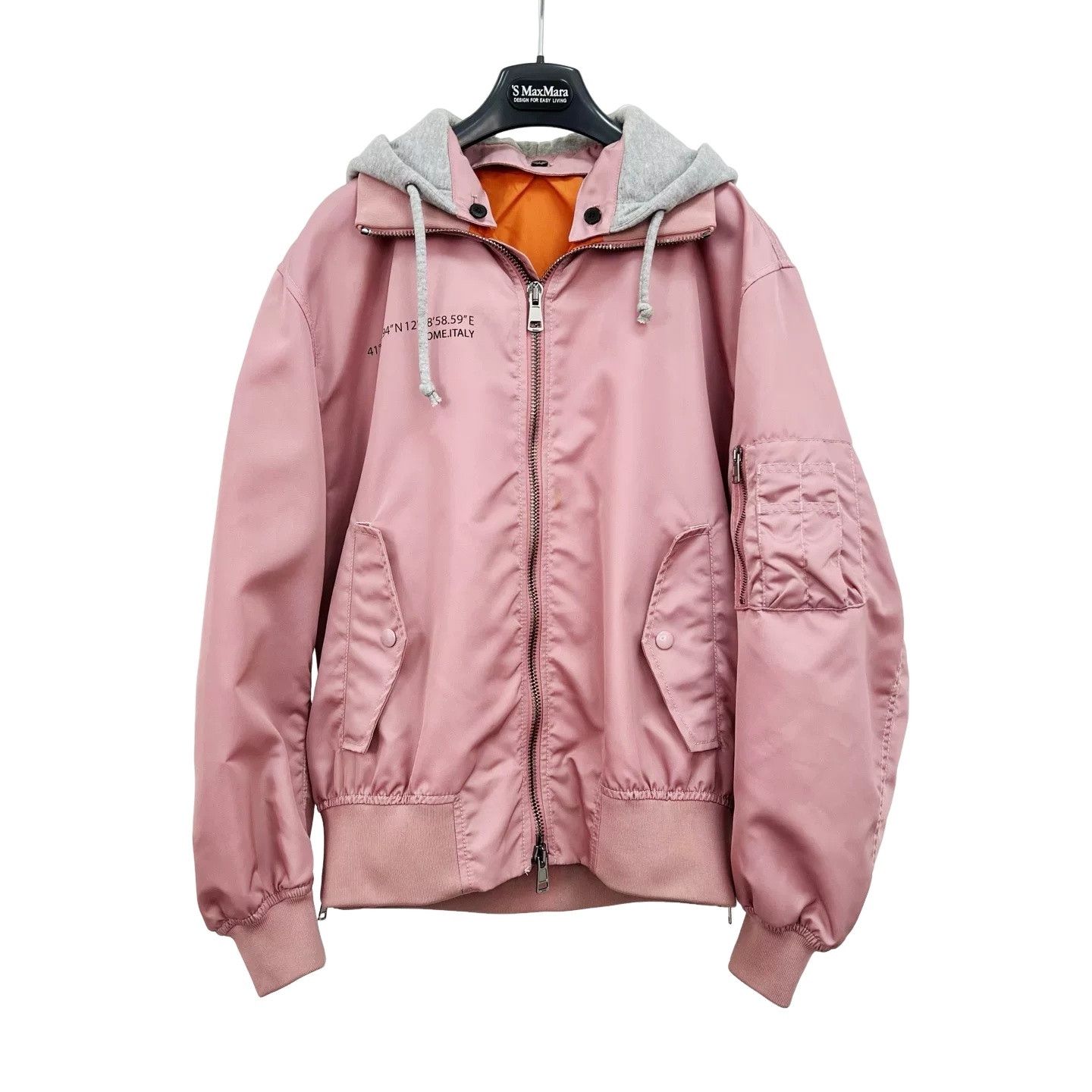 Valentino Valentino Logo Bomber Jacket Size S Size US S / EU 44-46 / 1 - 1 Thumbnail