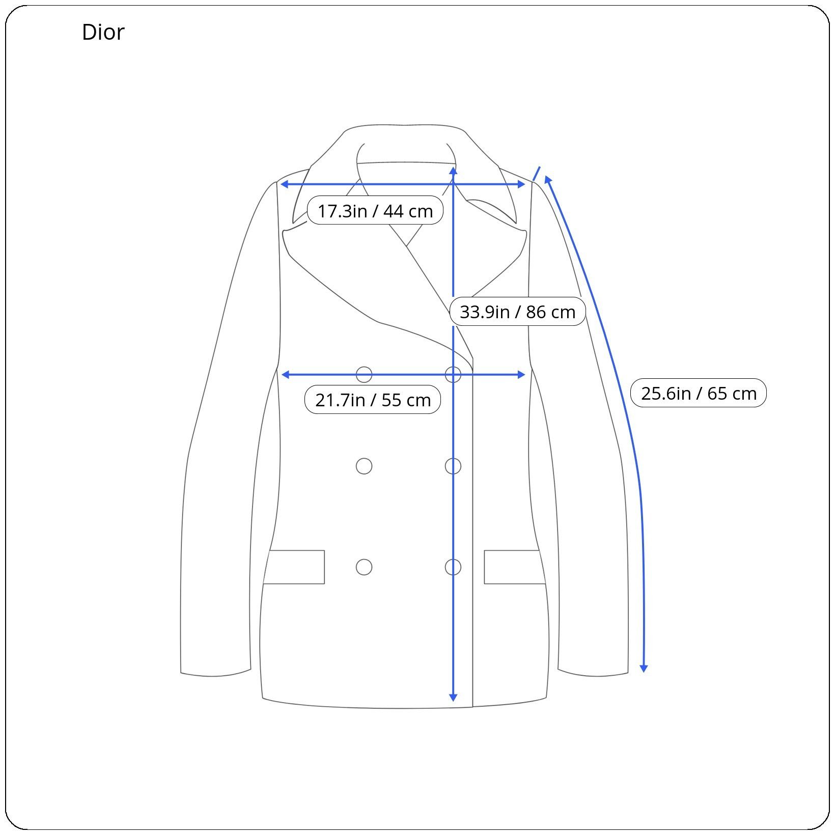 Dior × Hedi Slimane ⚡️QUICK SALE⚡️Dior Dark Grey Black Duffle Coat Hedi Slimane Size US M / EU 48-50 / 2 - 8 Thumbnail