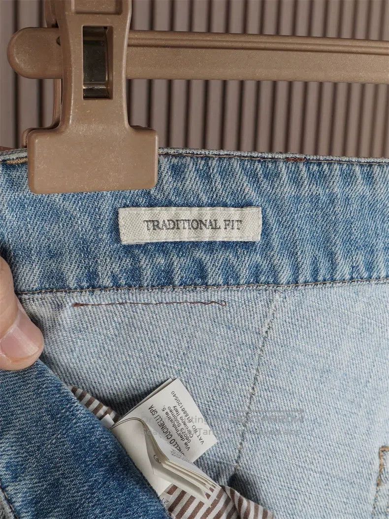 Brunello Cucinelli Brunello Cucinelli Light Wash Denim Pants Size US 32 / EU 48 - 7 Thumbnail