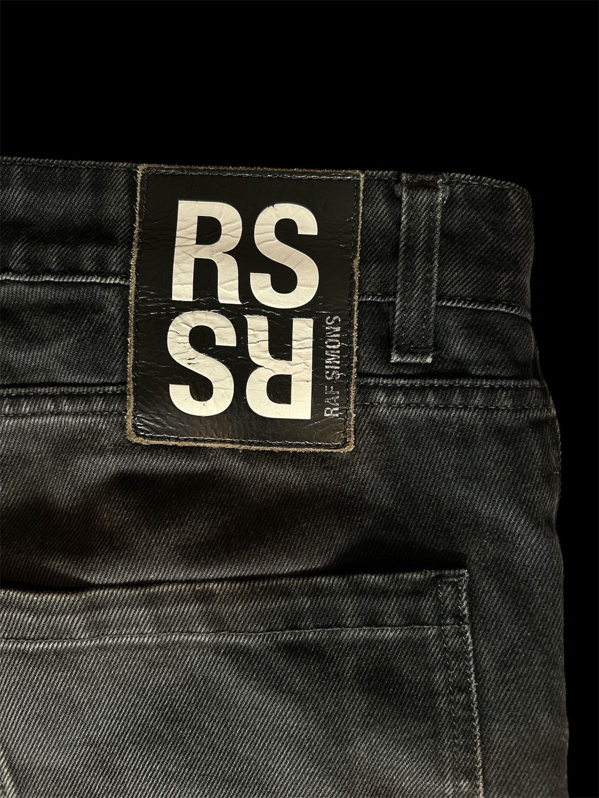 Raf by Raf Simons Cropped Denim Pants with Zipped Pocket Size US 32 / EU 48 - 4 Thumbnail