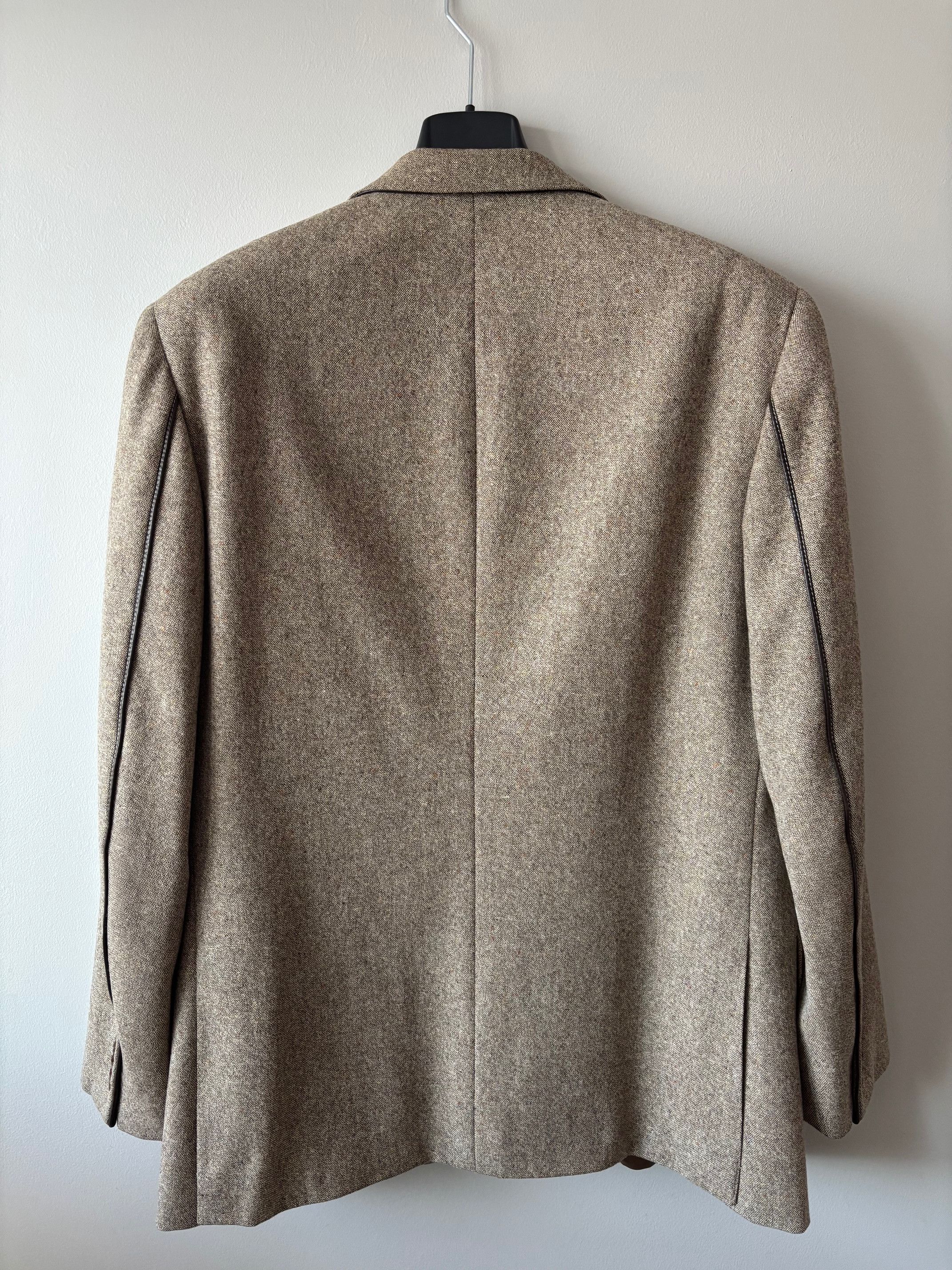 Hermes Hermès Wool Cashmere Tailored Blazer Size 44L - 2 Thumbnail