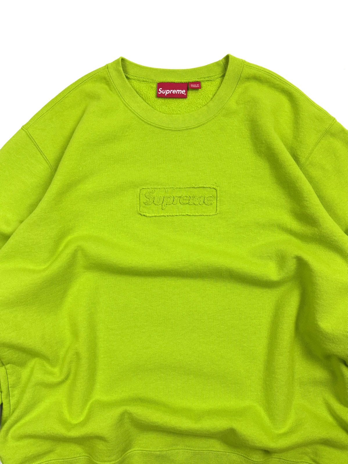 Supreme Supreme Shrek Green Box Logo Crewneck Sweatshirt Streetwear Size US L / EU 52-54 / 3 - 2 Thumbnail