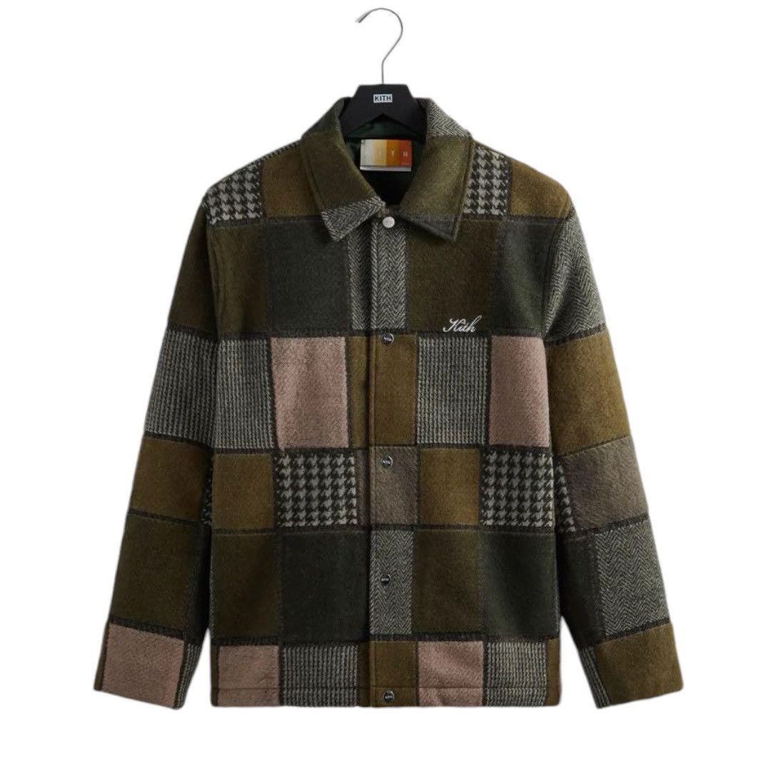 Kith Patchwork Wool Coaches Jacket