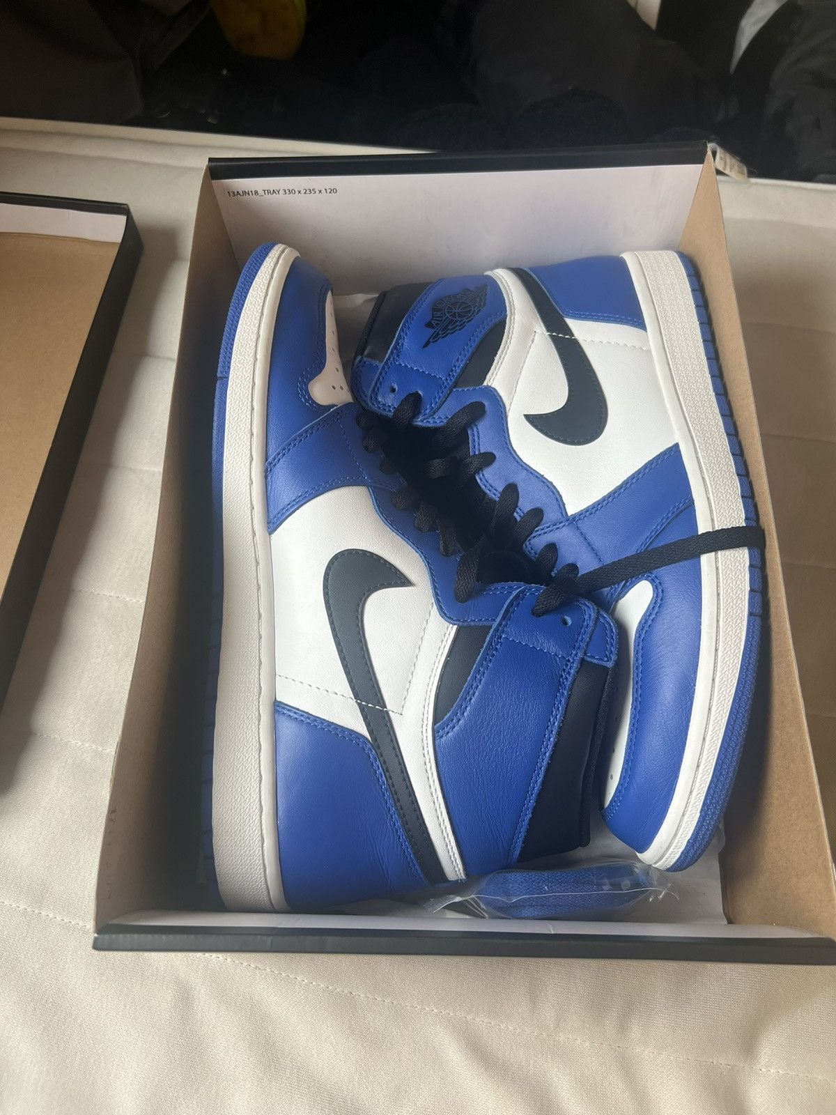 Jordan Brand × Nike Nike Jordan 1 Retro High Game royal Size US 11 / EU 44 - 2 Thumbnail