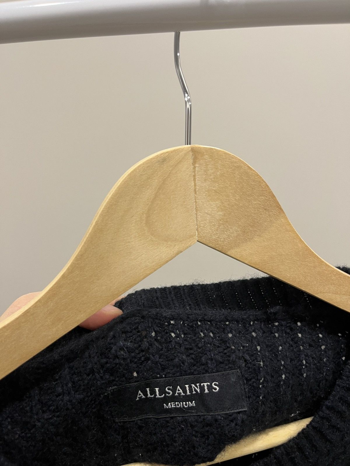 Allsaints Allsaints sweater knit size medium Size US M / EU 48-50 / 2 - 4 Thumbnail