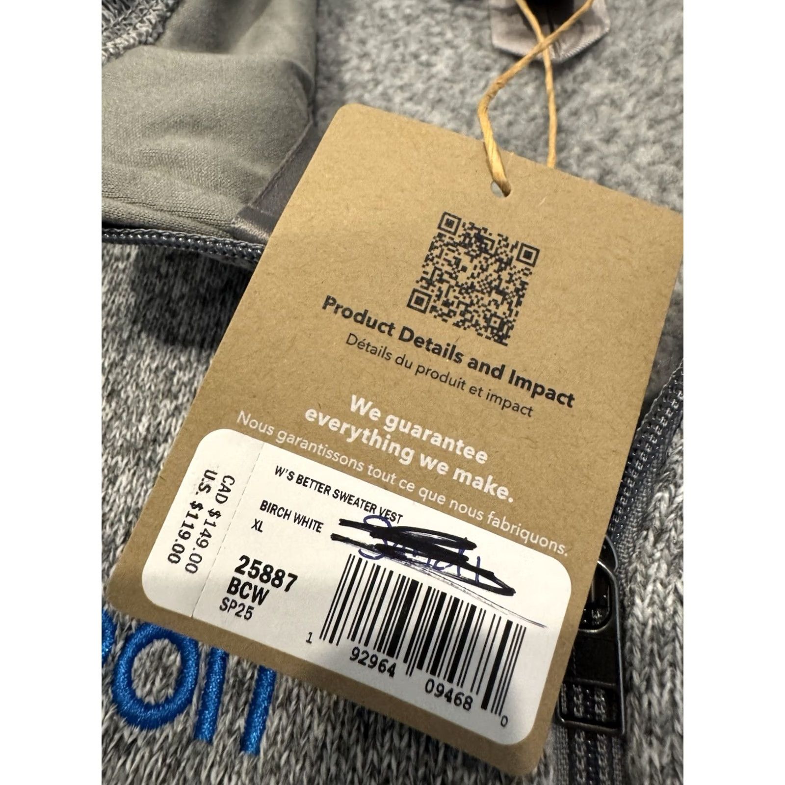 Patagonia VINTAGE? No. Size XL / US 12-14 / IT 48-50 - 5 Thumbnail