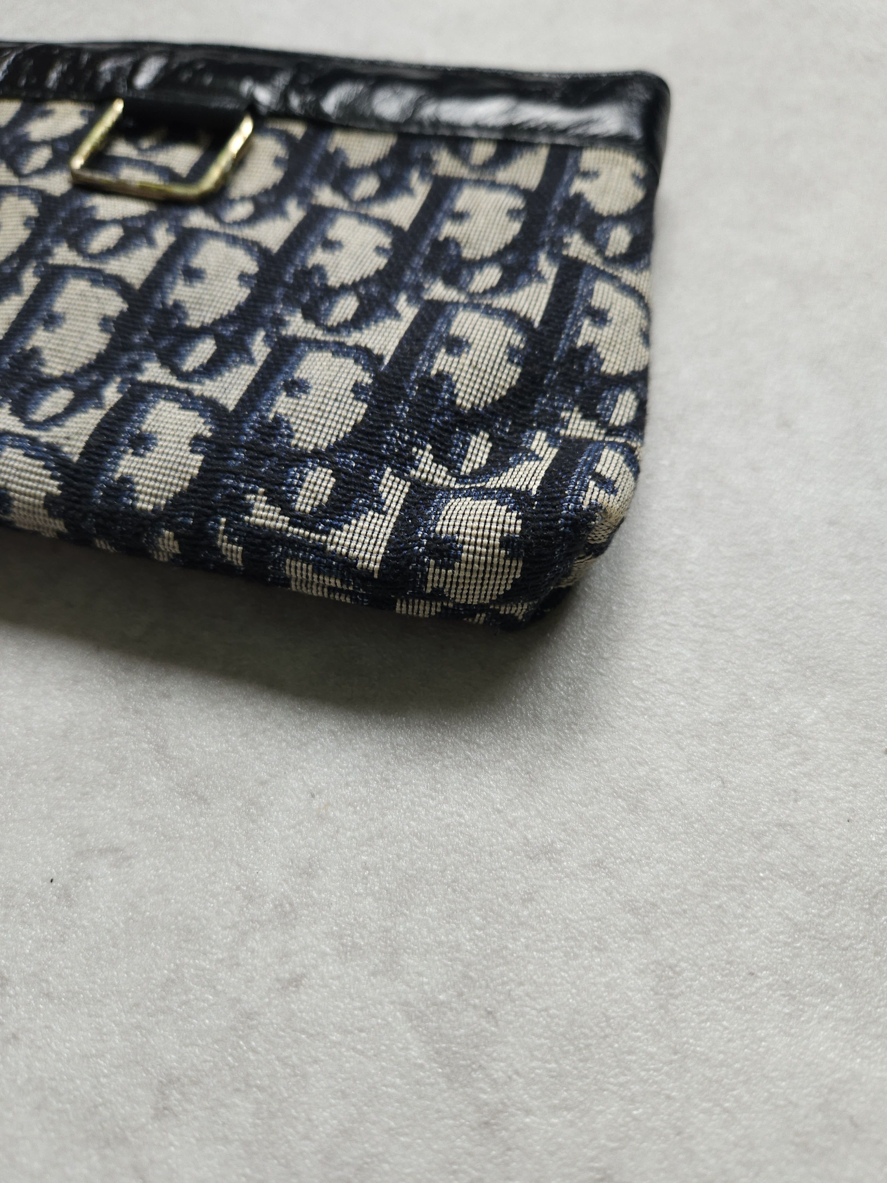 Dior Vintage 70s dior trotter mini accessory pouch clutch bag Size ONE SIZE - 8 Thumbnail