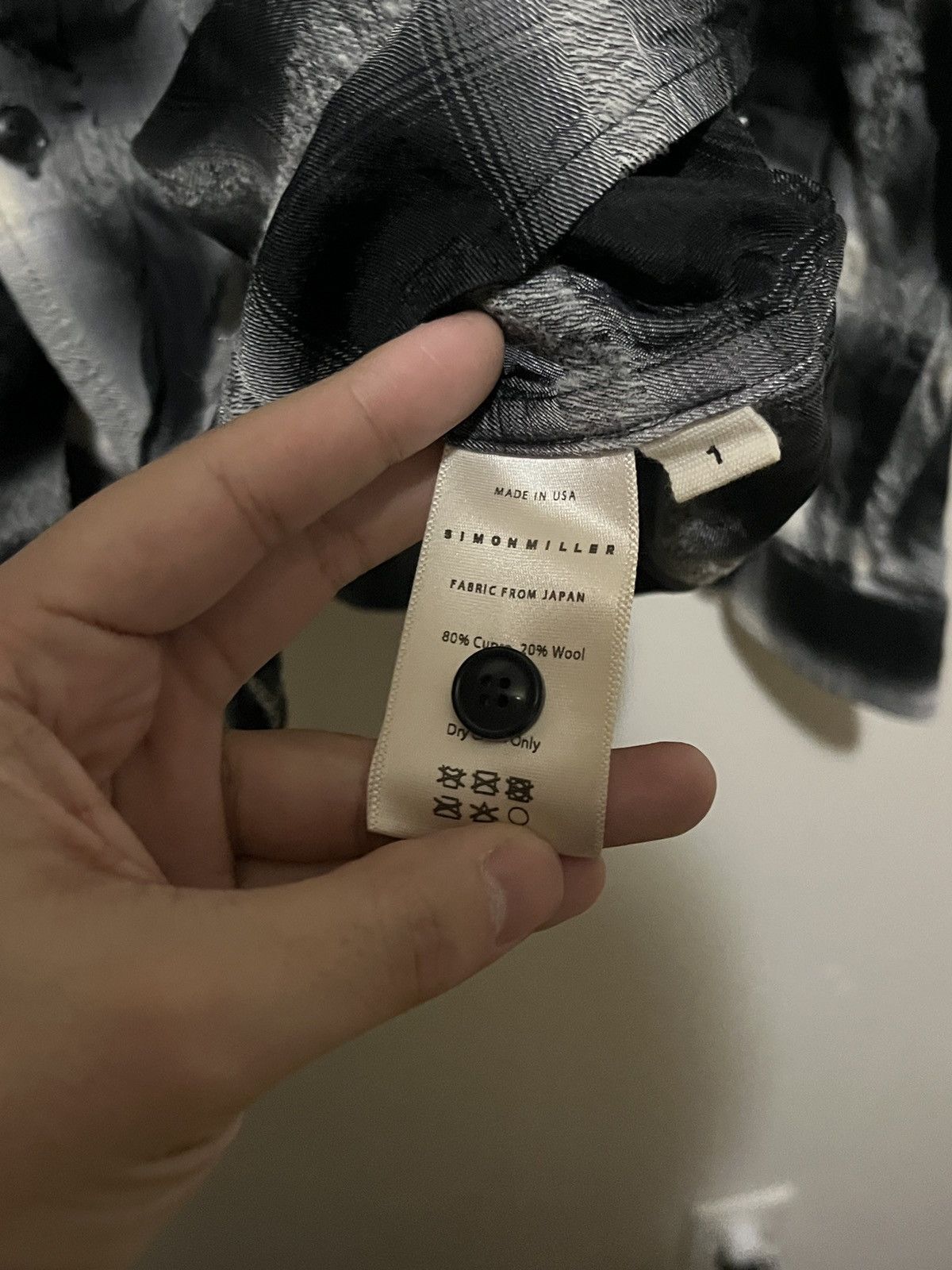 Simon Miller Simon Miller checked wool blend shirt Size US M / EU 48-50 / 2 - 4 Thumbnail