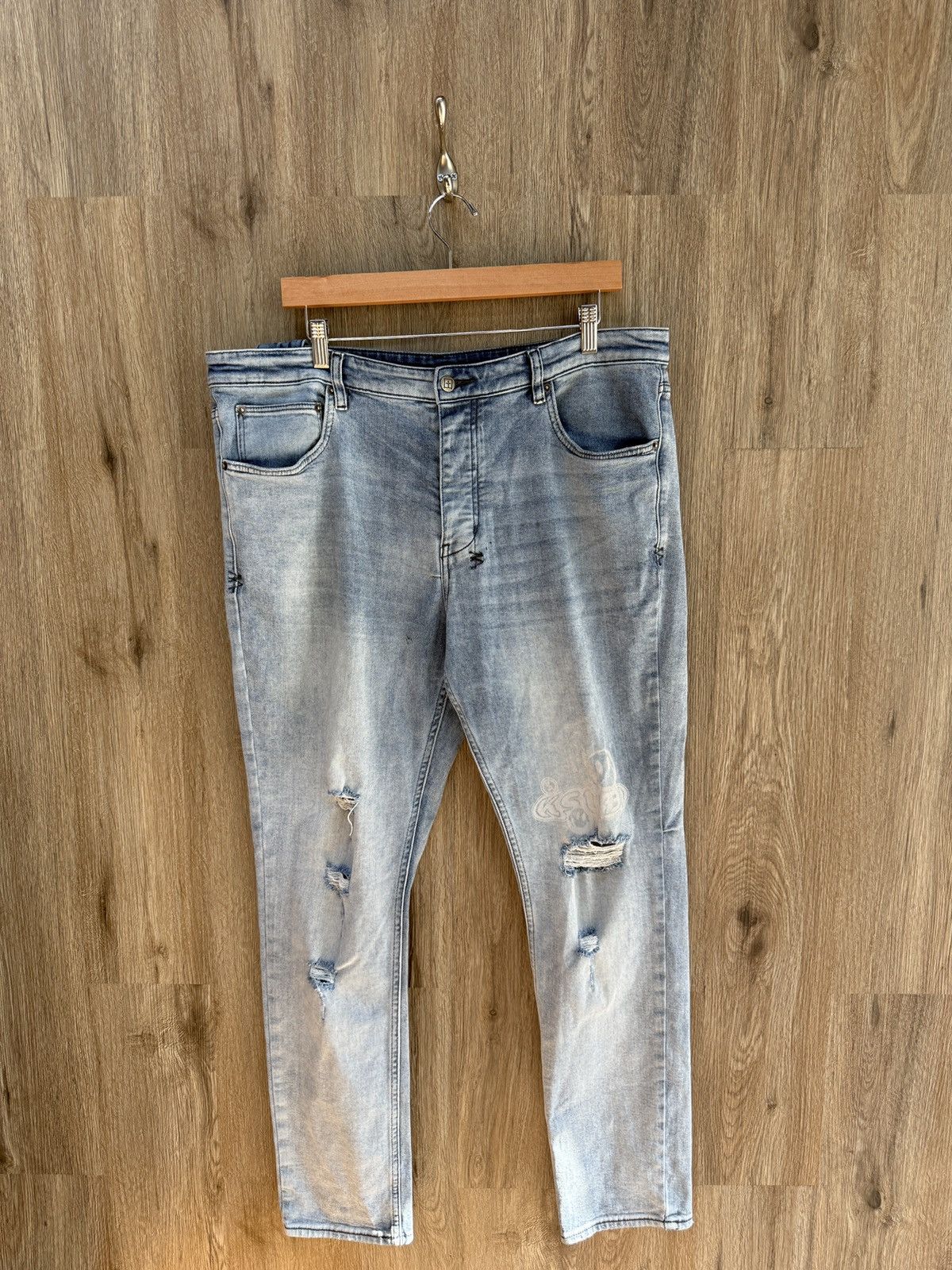Ksubi Ksubi Blue Denim Jeans Size US 40 / EU 56 - 1 Thumbnail