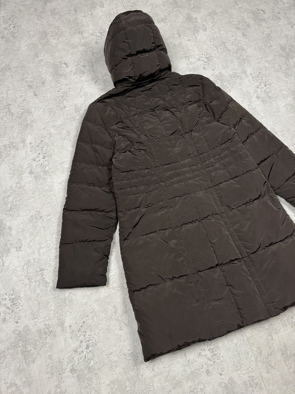Moncler Vintage Moncler Long Jacket Coat Down Parka Nylon Size 3 Size L / US 10 / IT 46 - 13 Thumbnail