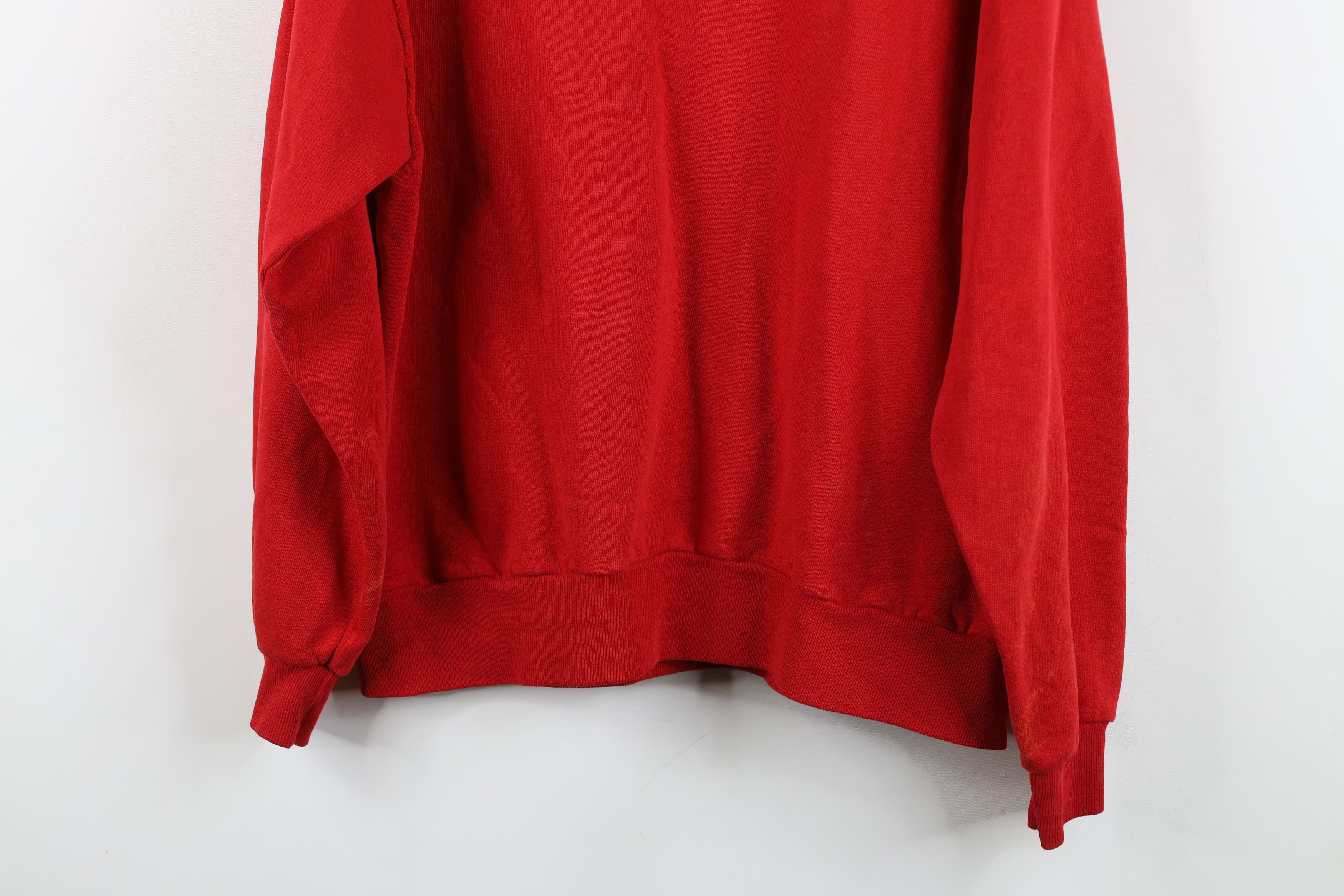 Vintage Vintage 90s Streetwear Quilt Heart Farmhouse Sweatshirt USA Size US L / EU 52-54 / 3 - 14 Thumbnail