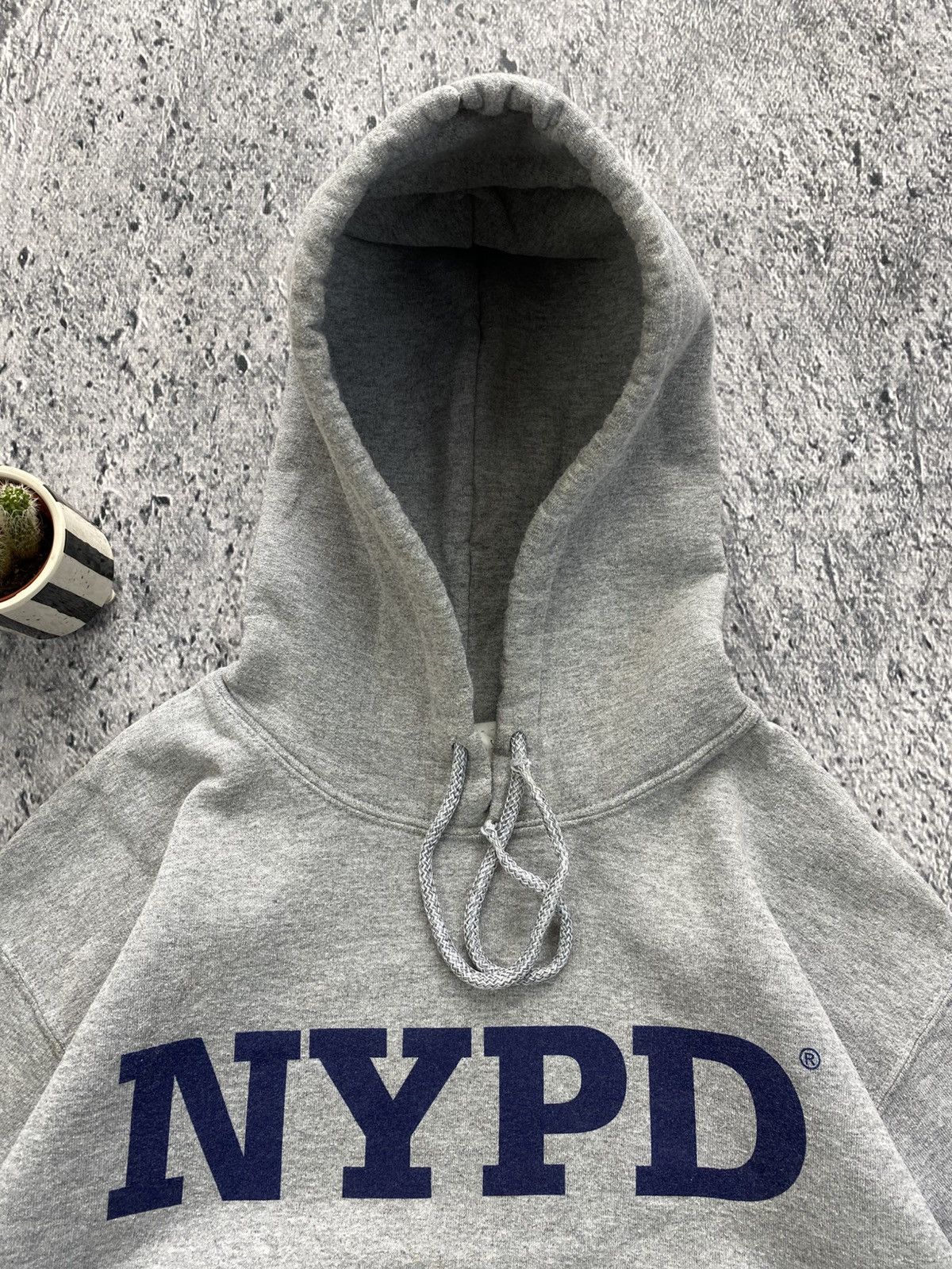 Vintage Hoodie NYPD USA Boxy Streetwear Vintage Size US S / EU 44-46 / 1 - 3 Thumbnail