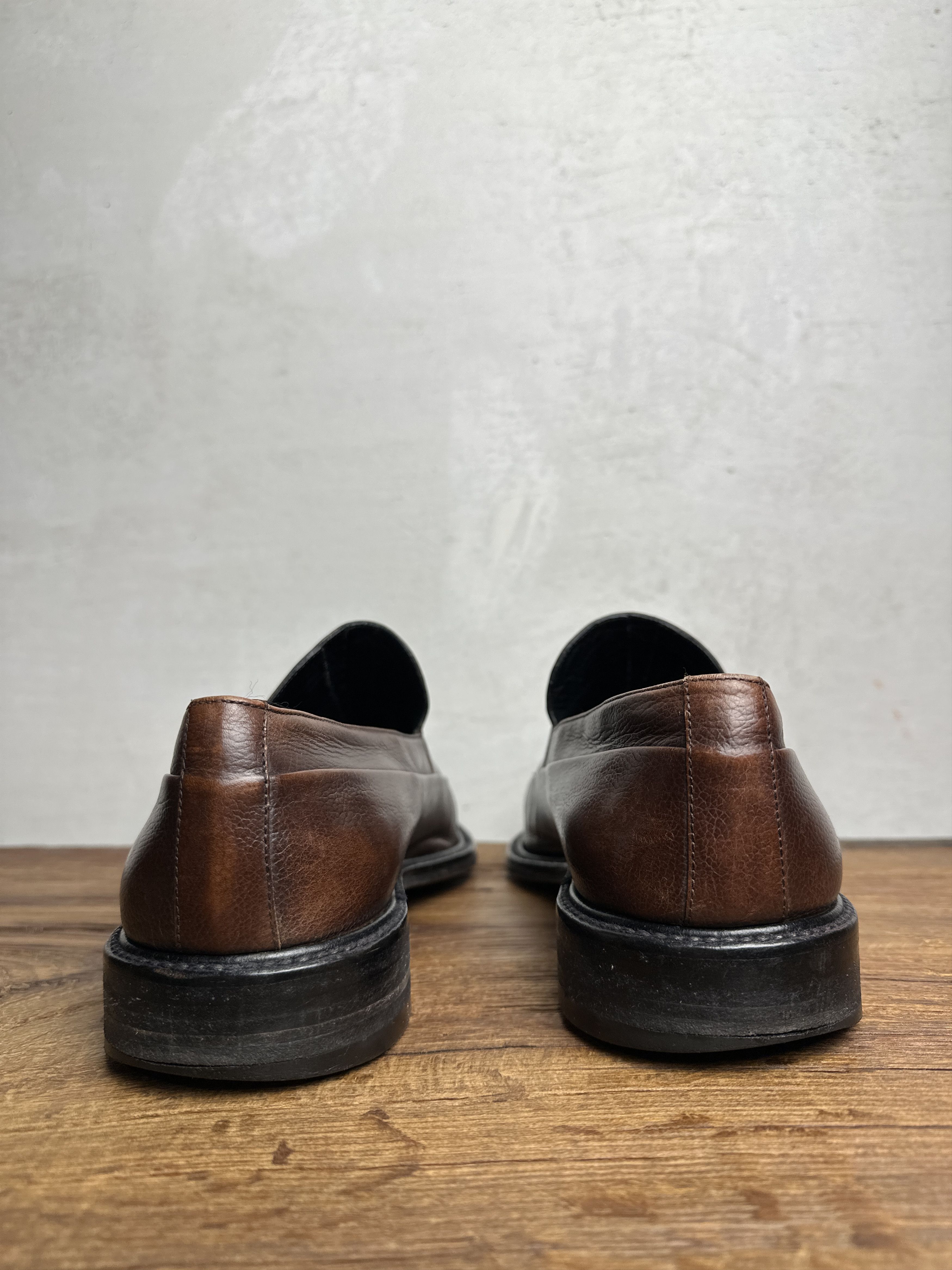 Gucci Gucci Casual Leather Brown Shoes Size US 11 / EU 44 - 6 Thumbnail