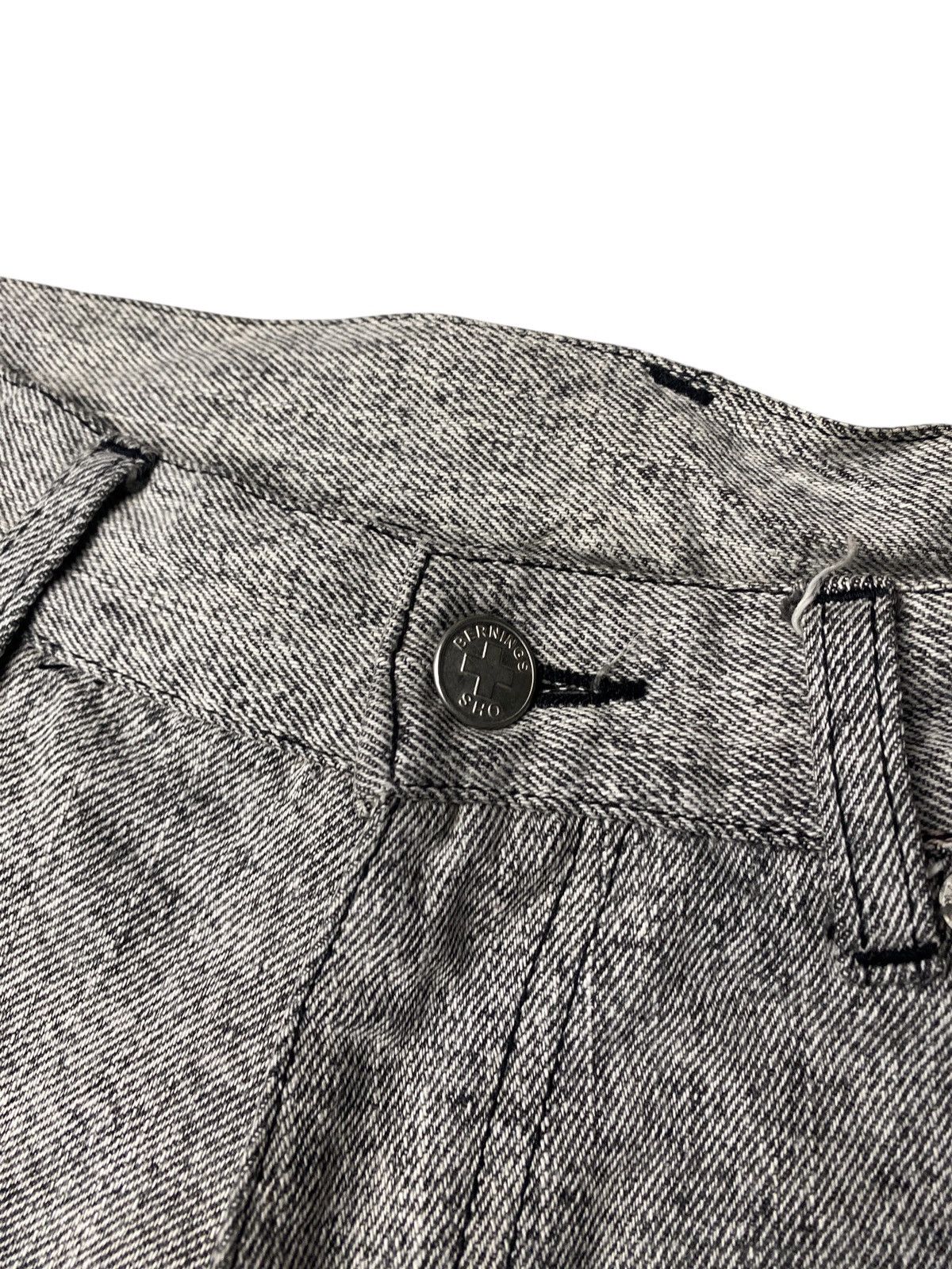 If Six Was Nine 2000's Bernings Sho Spiral Cut Flared Jeans Size US 27 - 9 Thumbnail